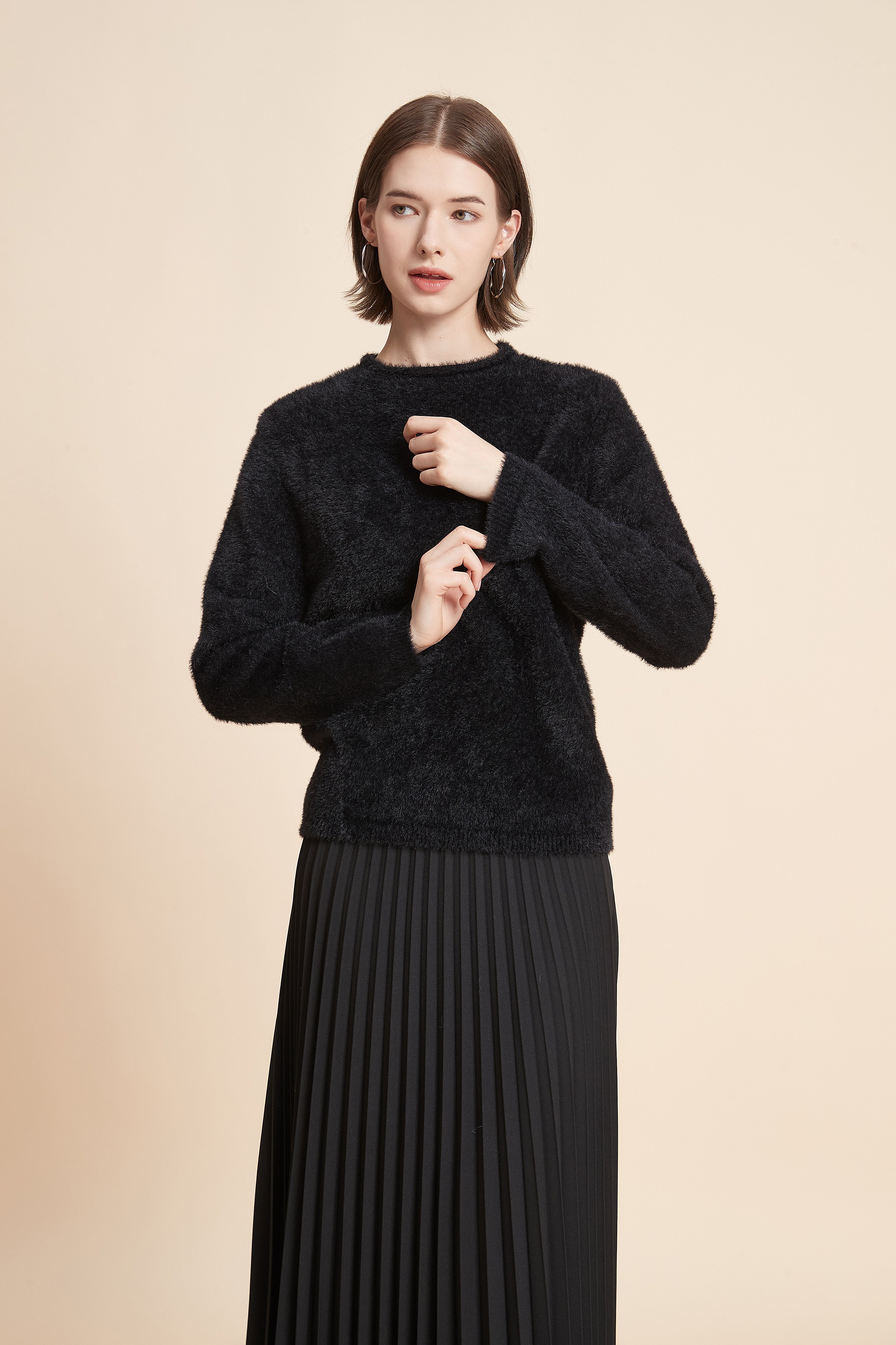 Plain Long Sleeve Top
