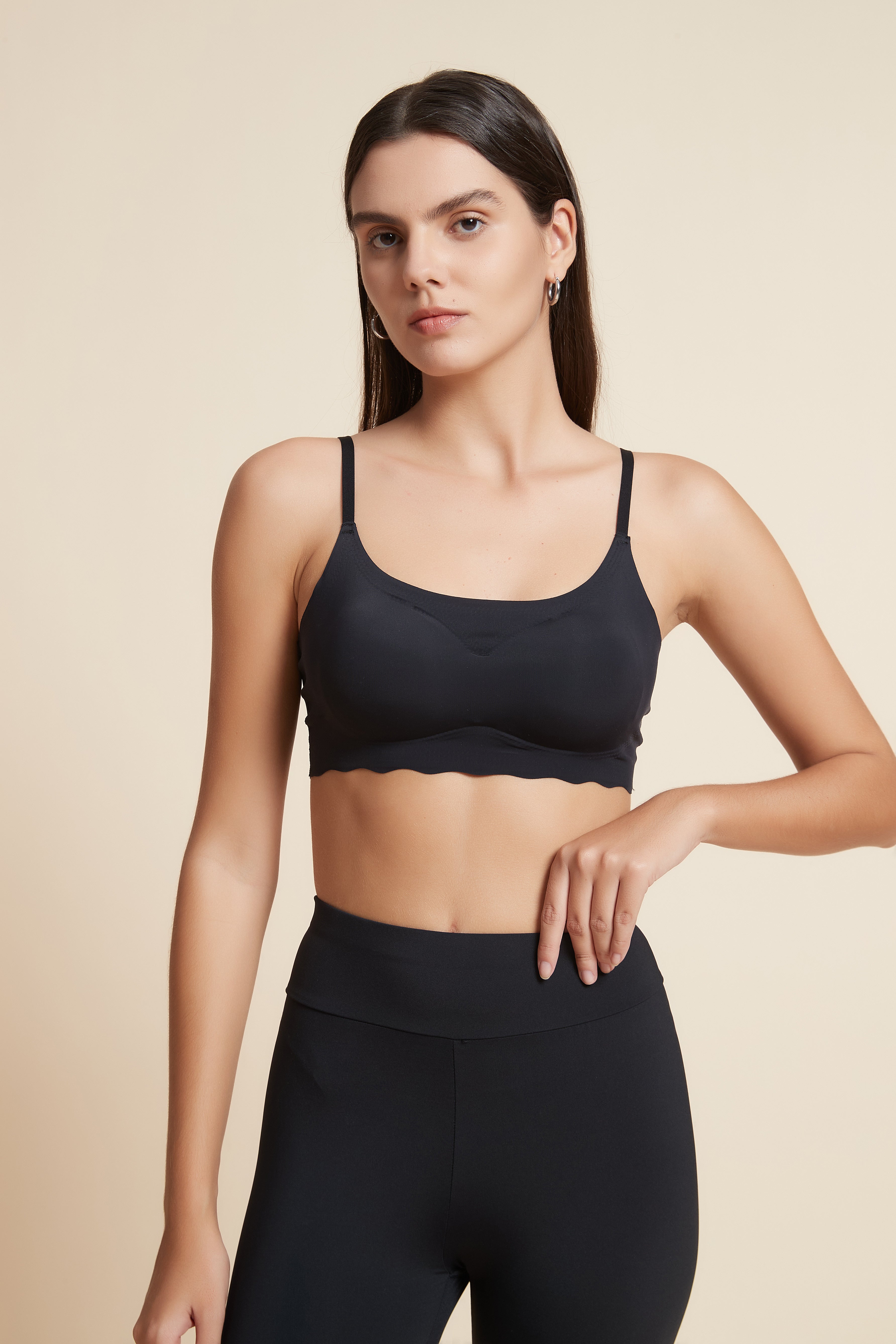 Soft Bra and 3/4 Leggings Set