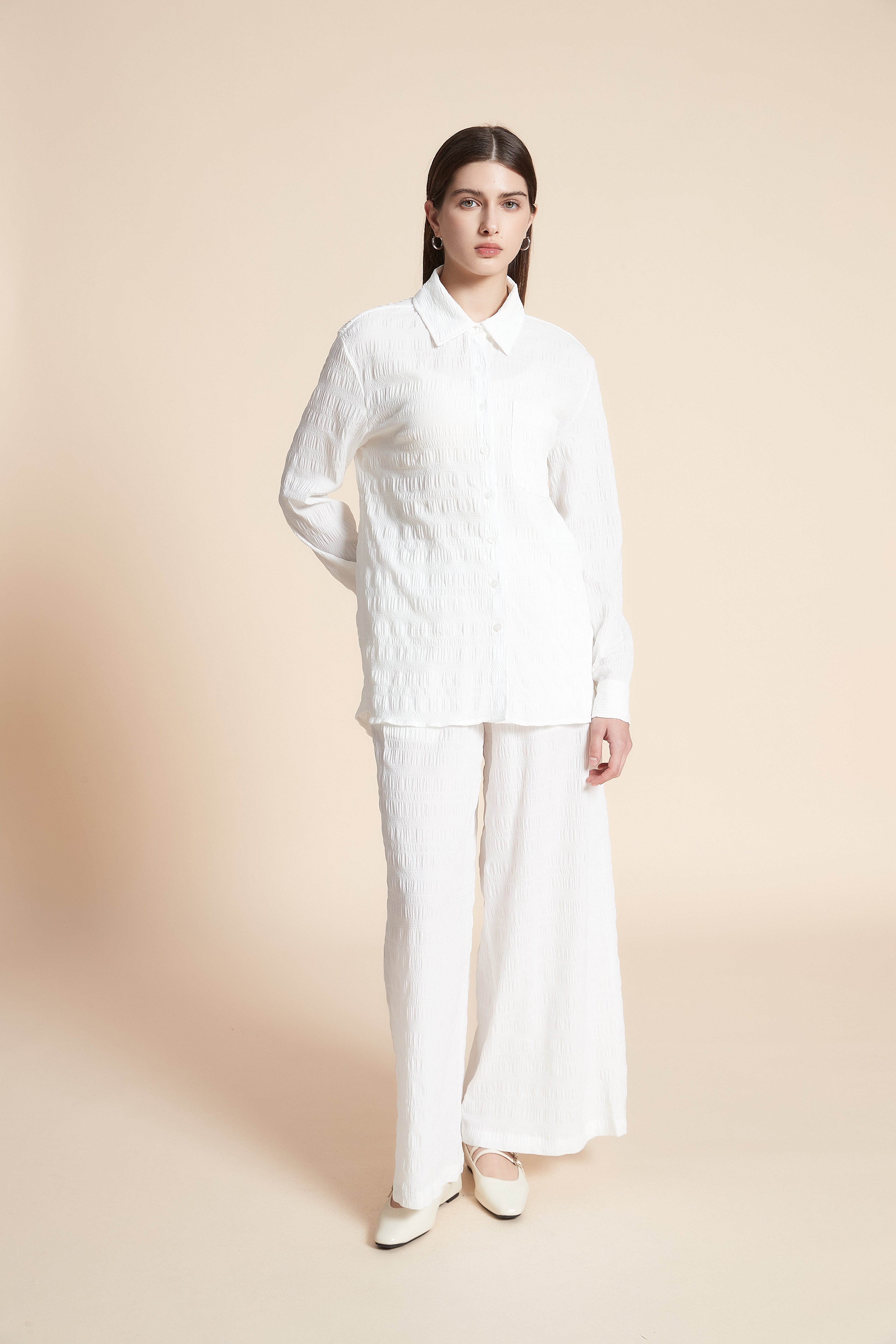 Long Sleeve Solid Shirt