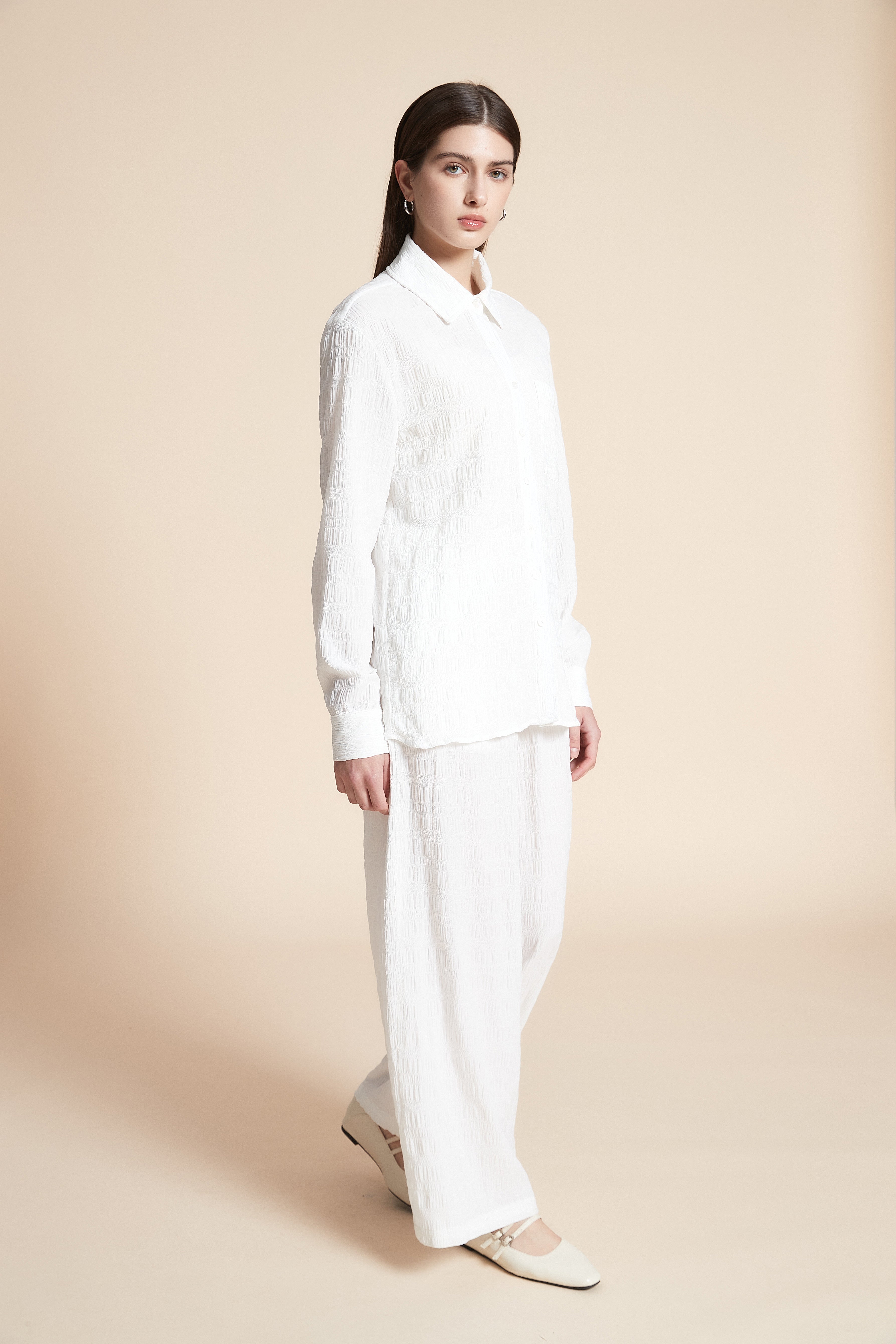 Long Sleeve Solid Shirt