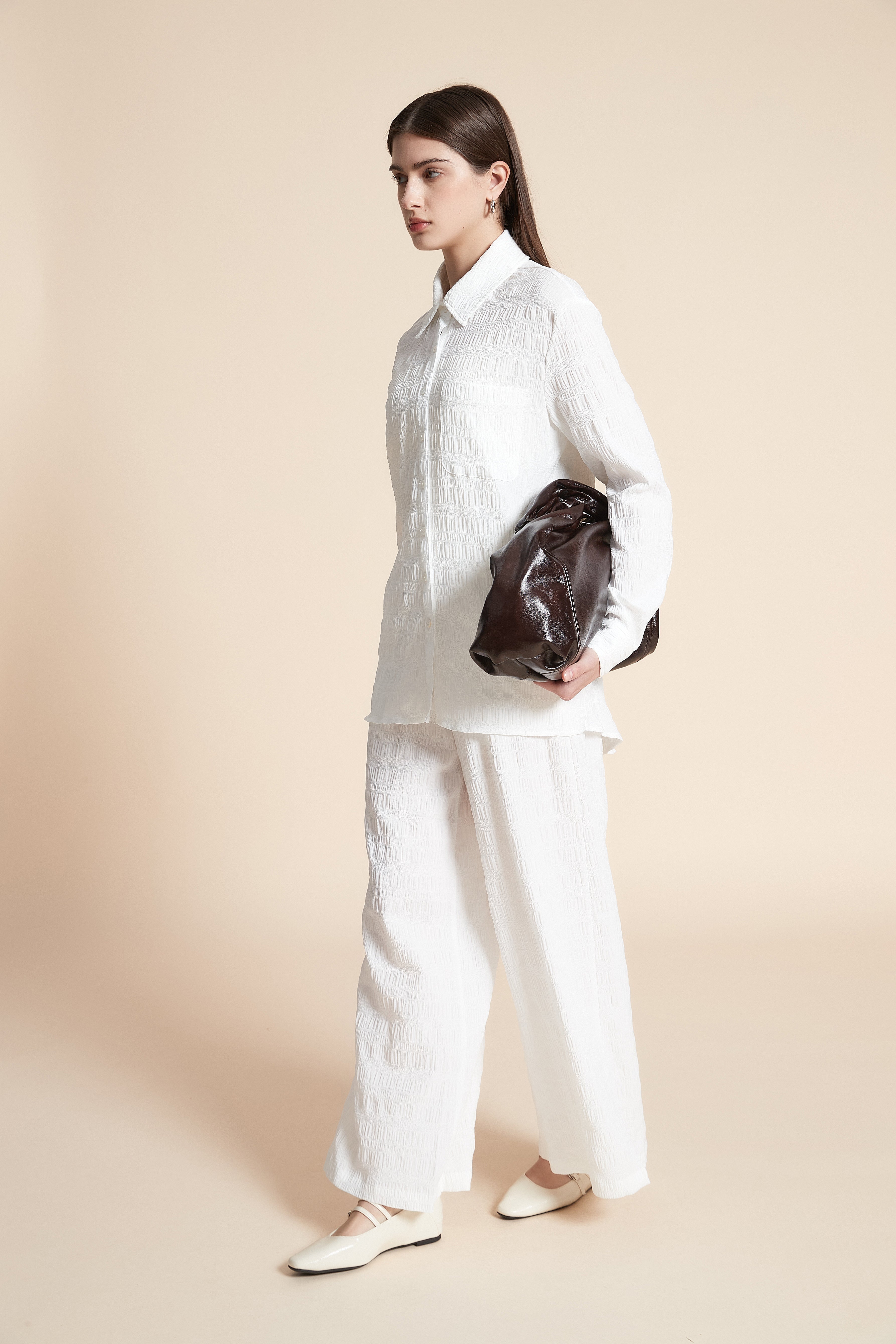 Long Sleeve Solid Shirt