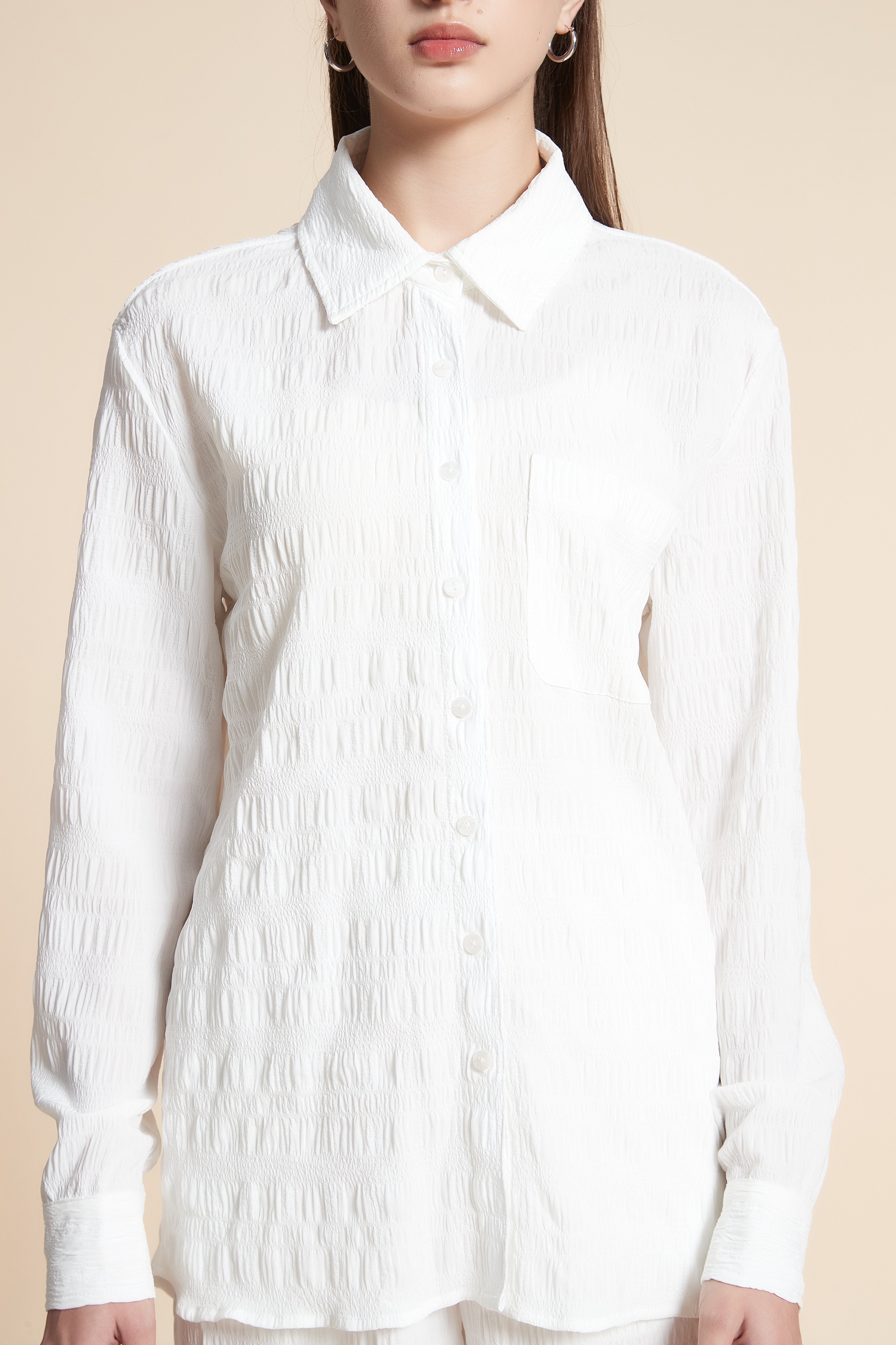 Long Sleeve Solid Shirt