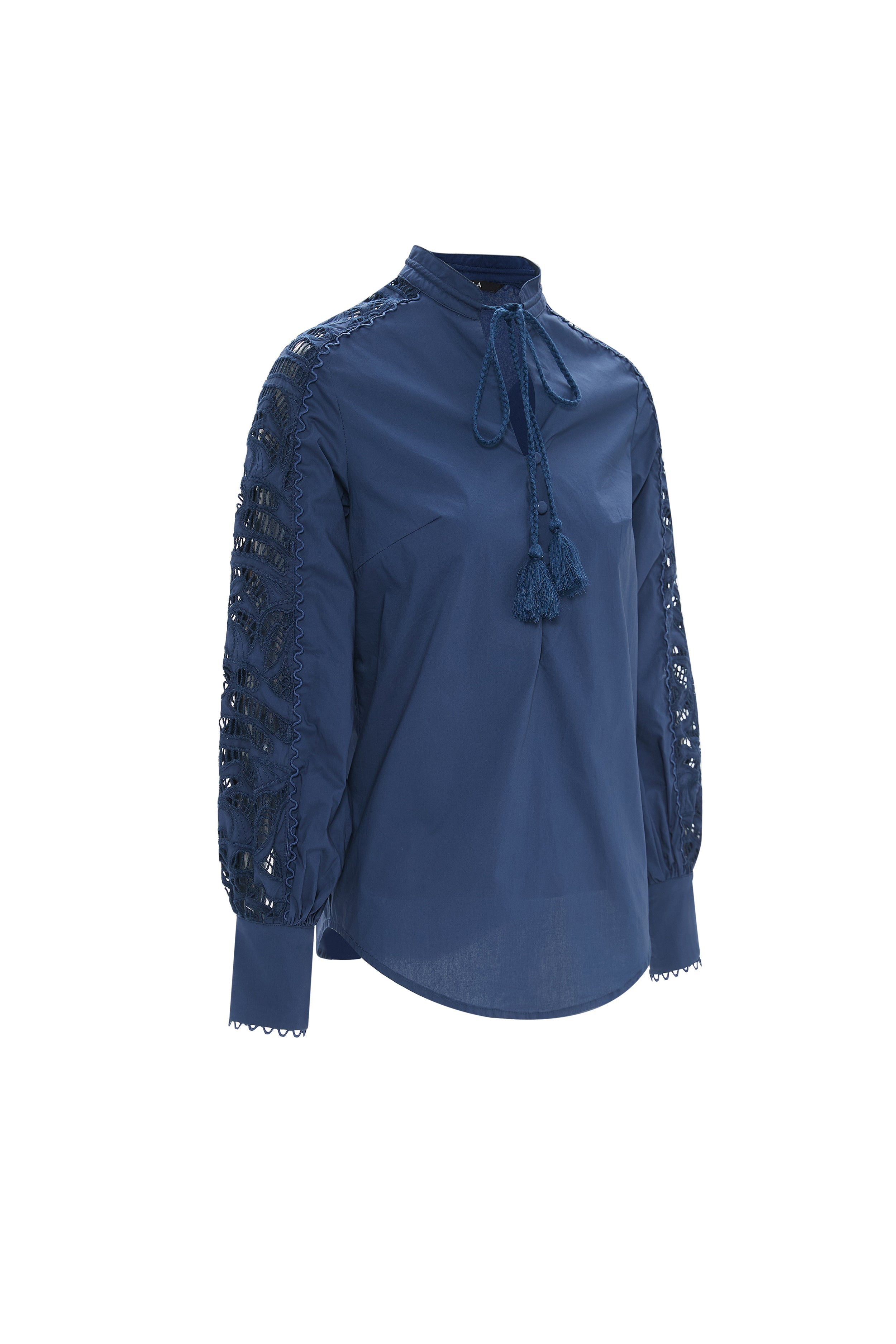 Long sleeve embroidered shirt
