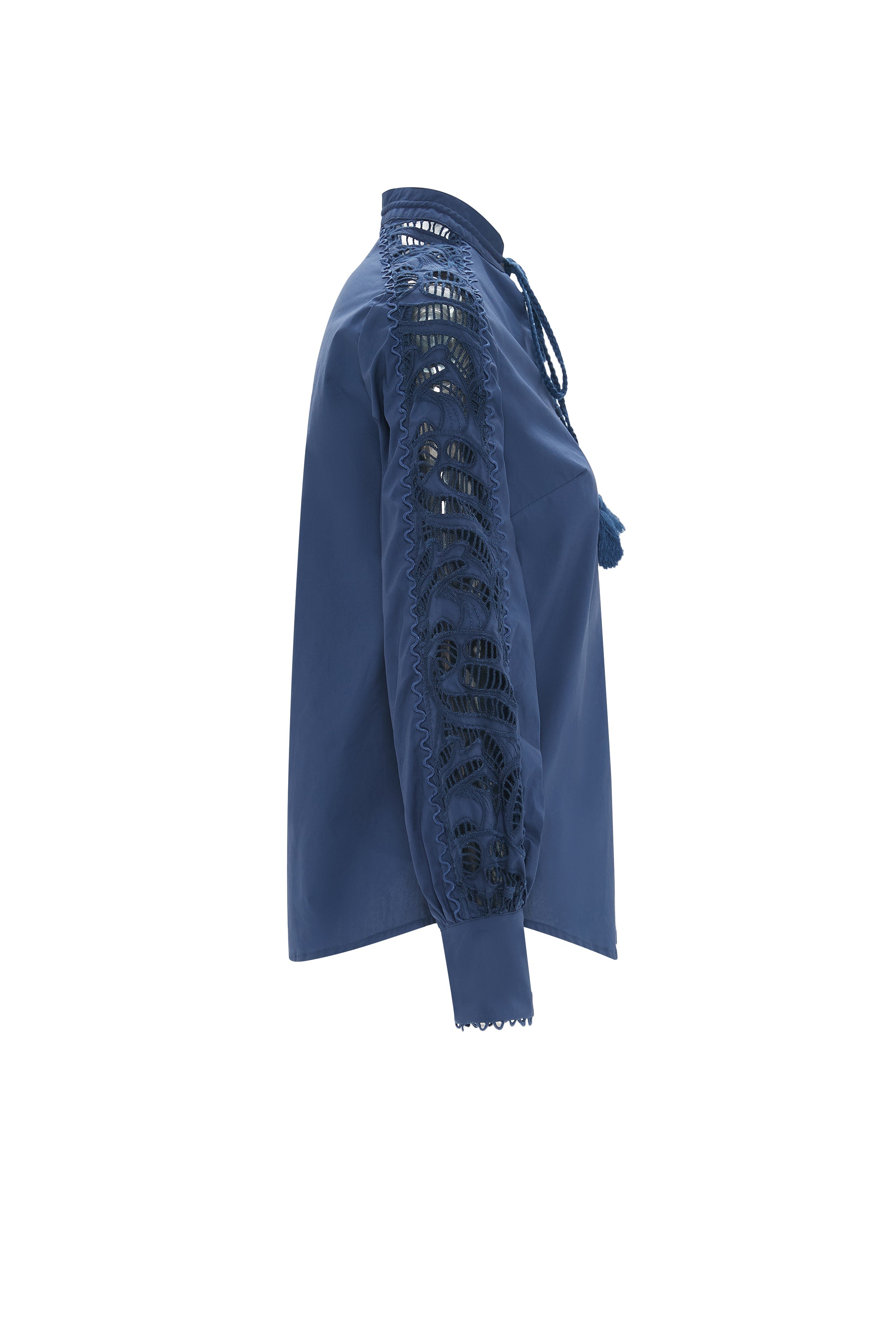 Long sleeve embroidered shirt
