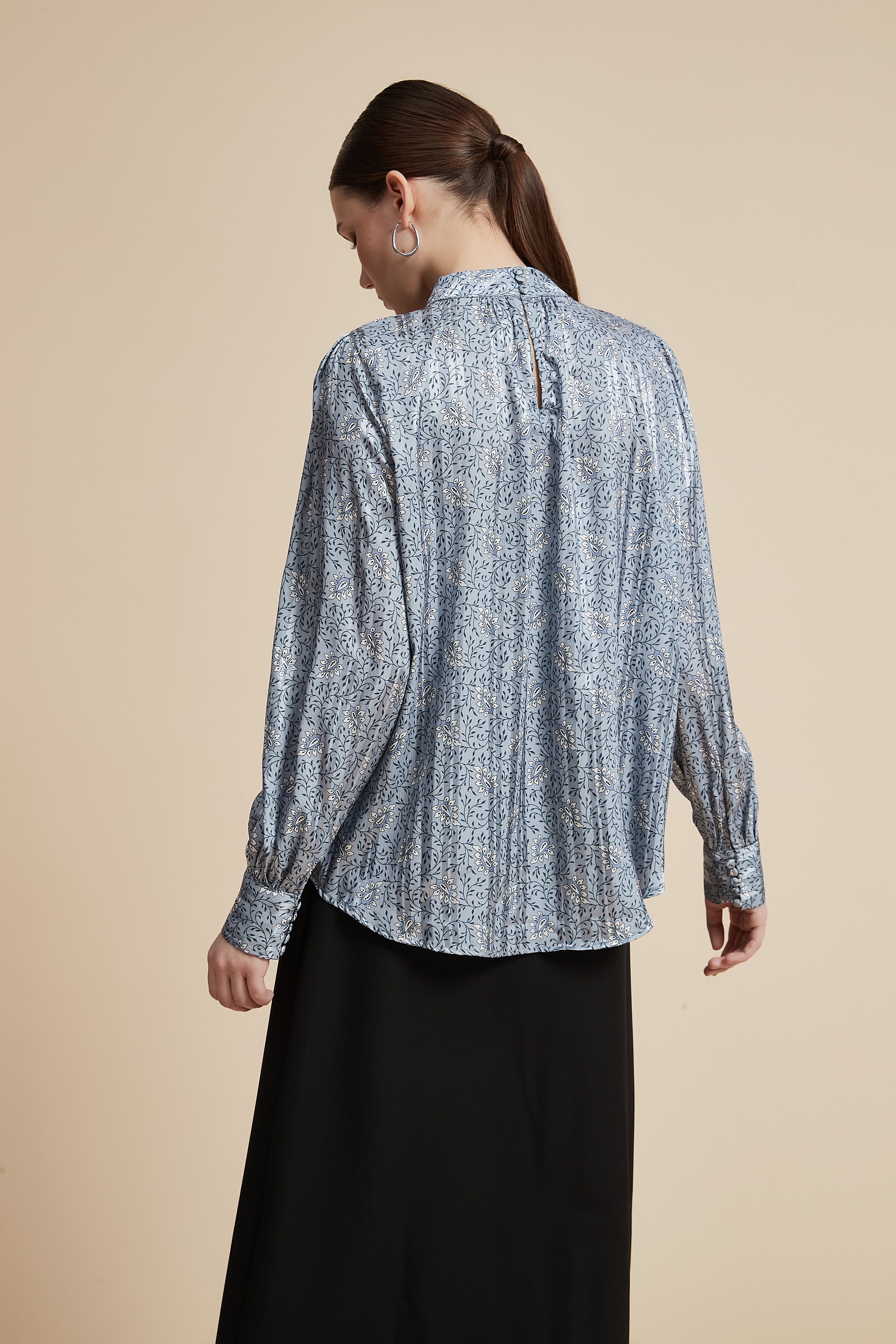 Floral Long Sleeve Blouse