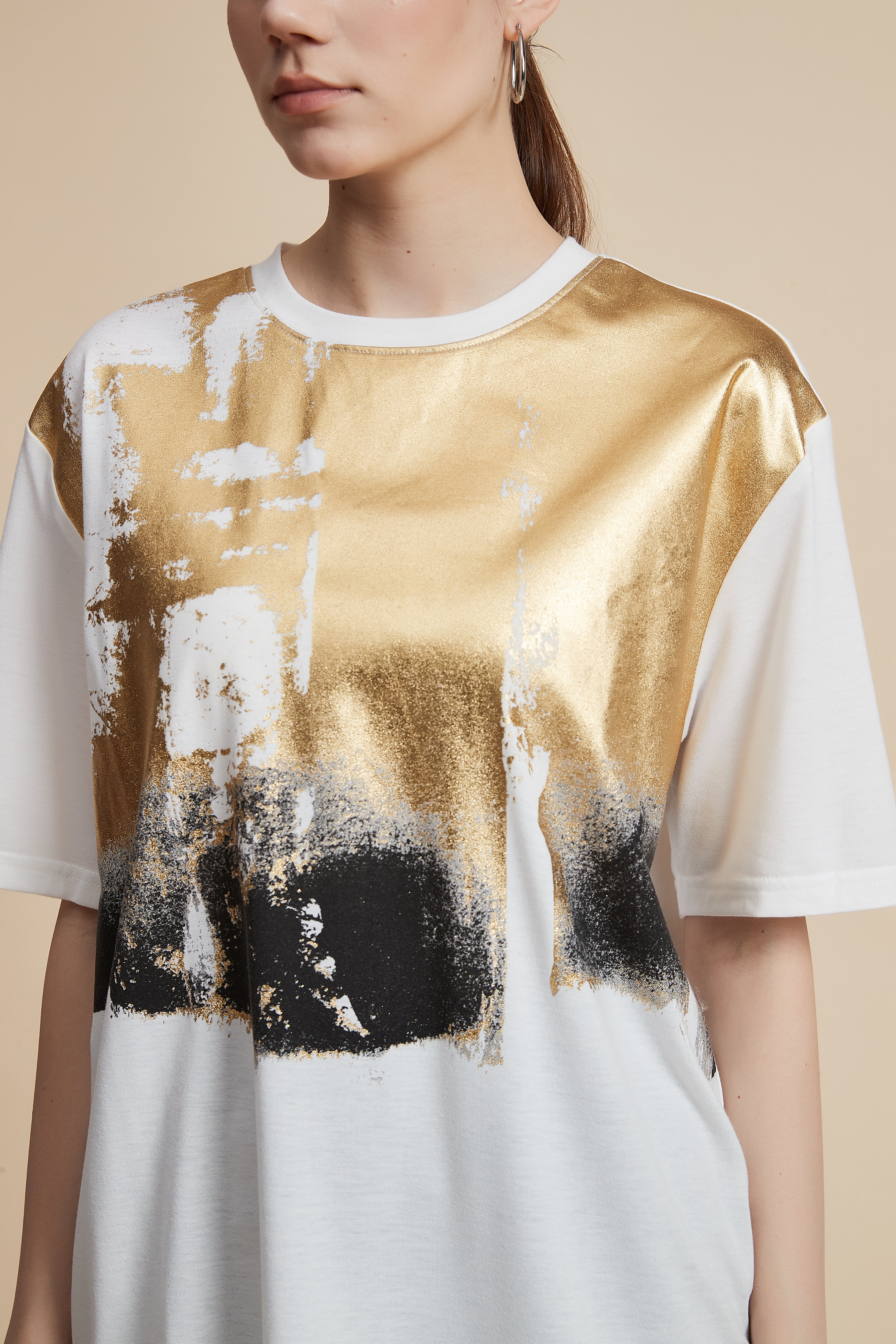 Printed Half Sleeve Blouse