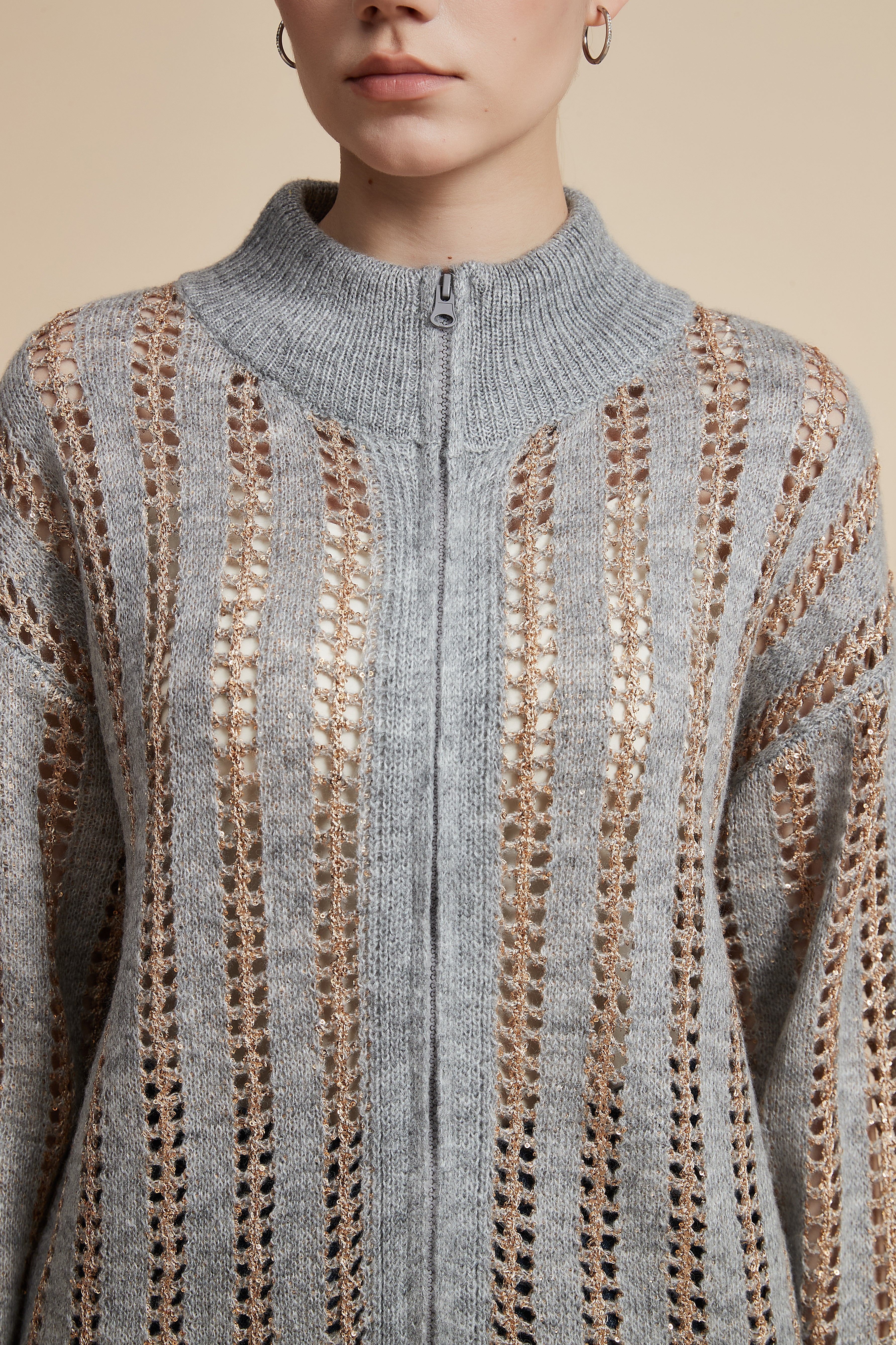 Long Sleeve Zip-Up Jacket