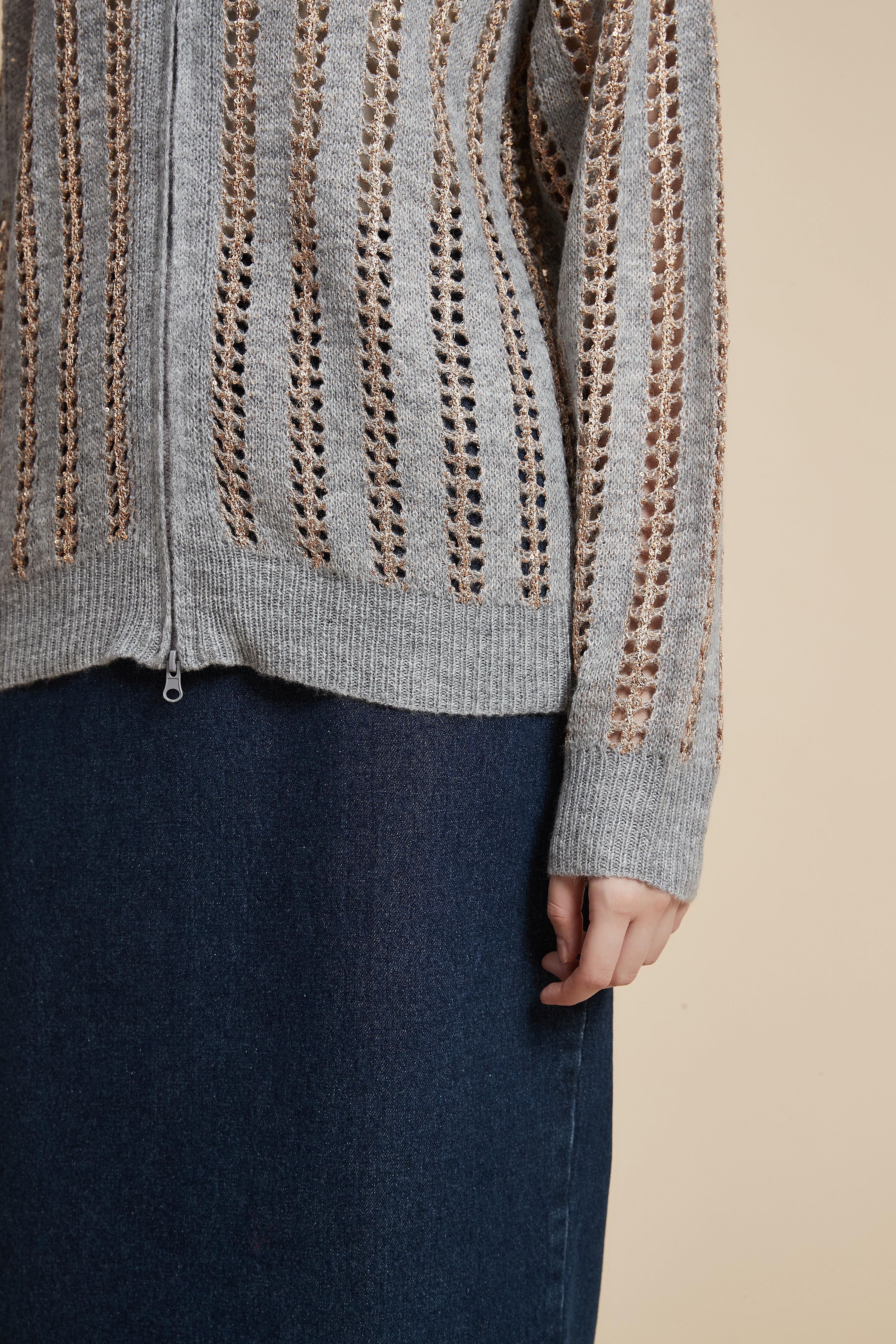 Long Sleeve Zip-Up Jacket