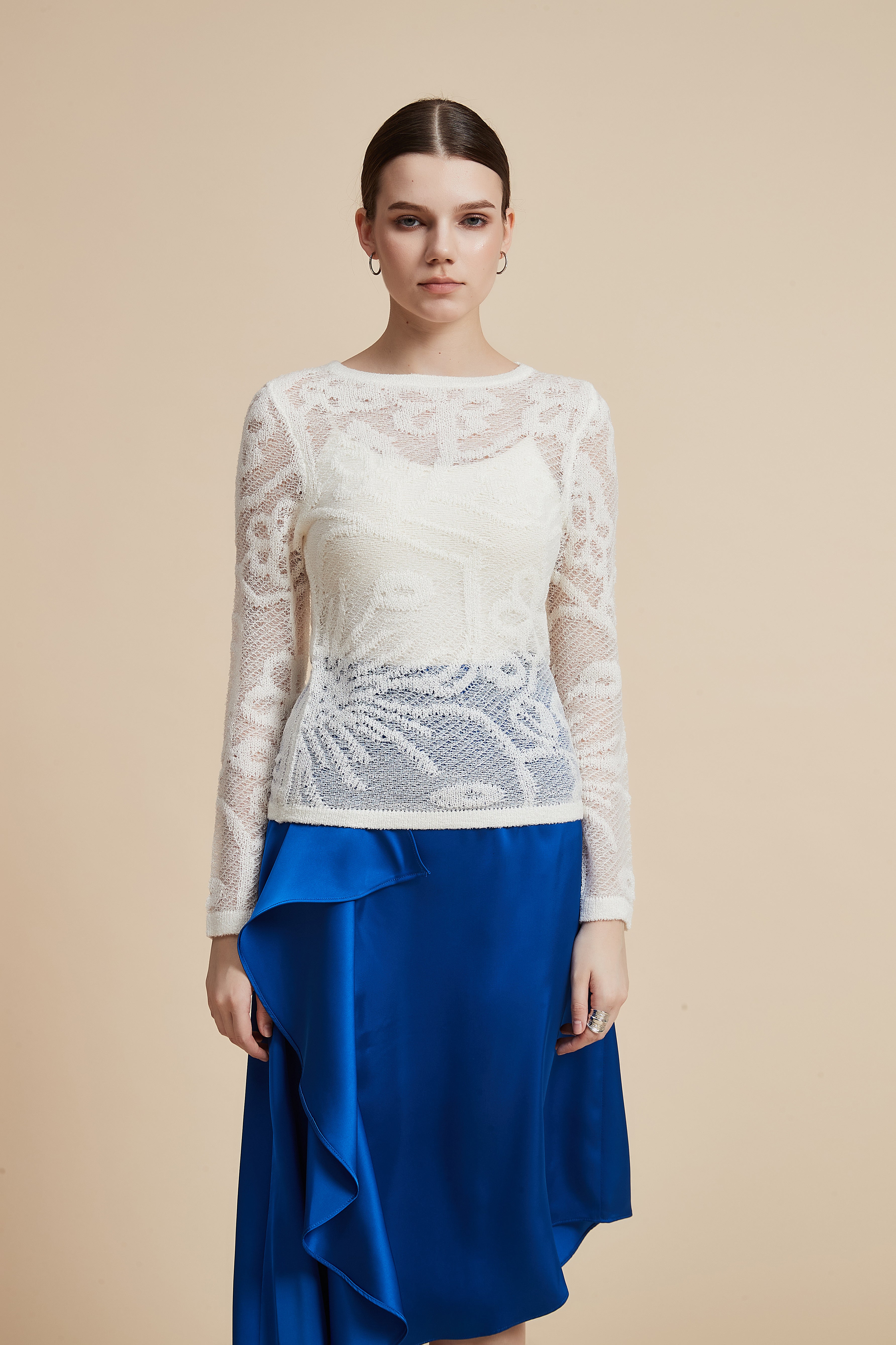 Crochet Waist-Length Sweater