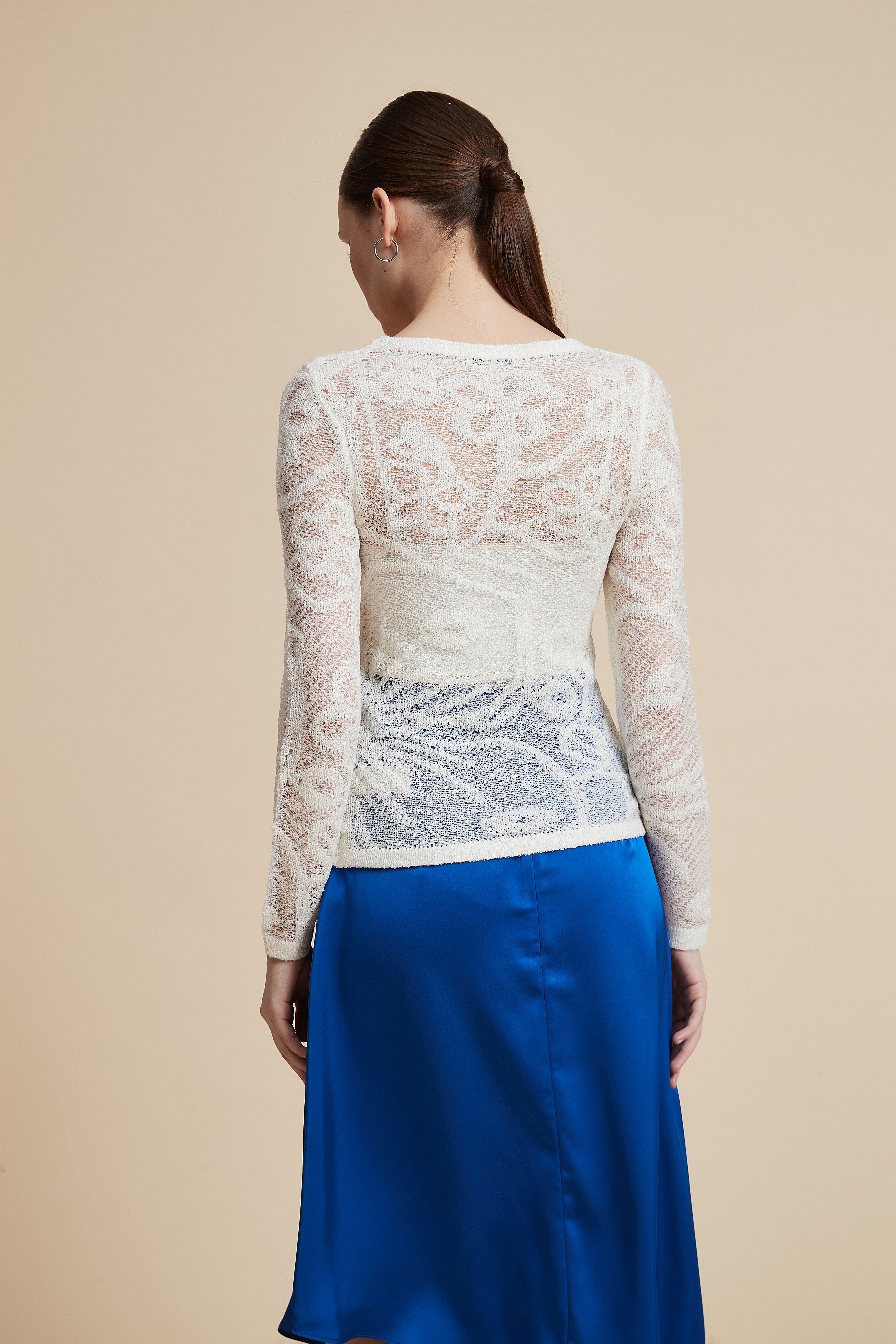 Crochet Waist-Length Sweater
