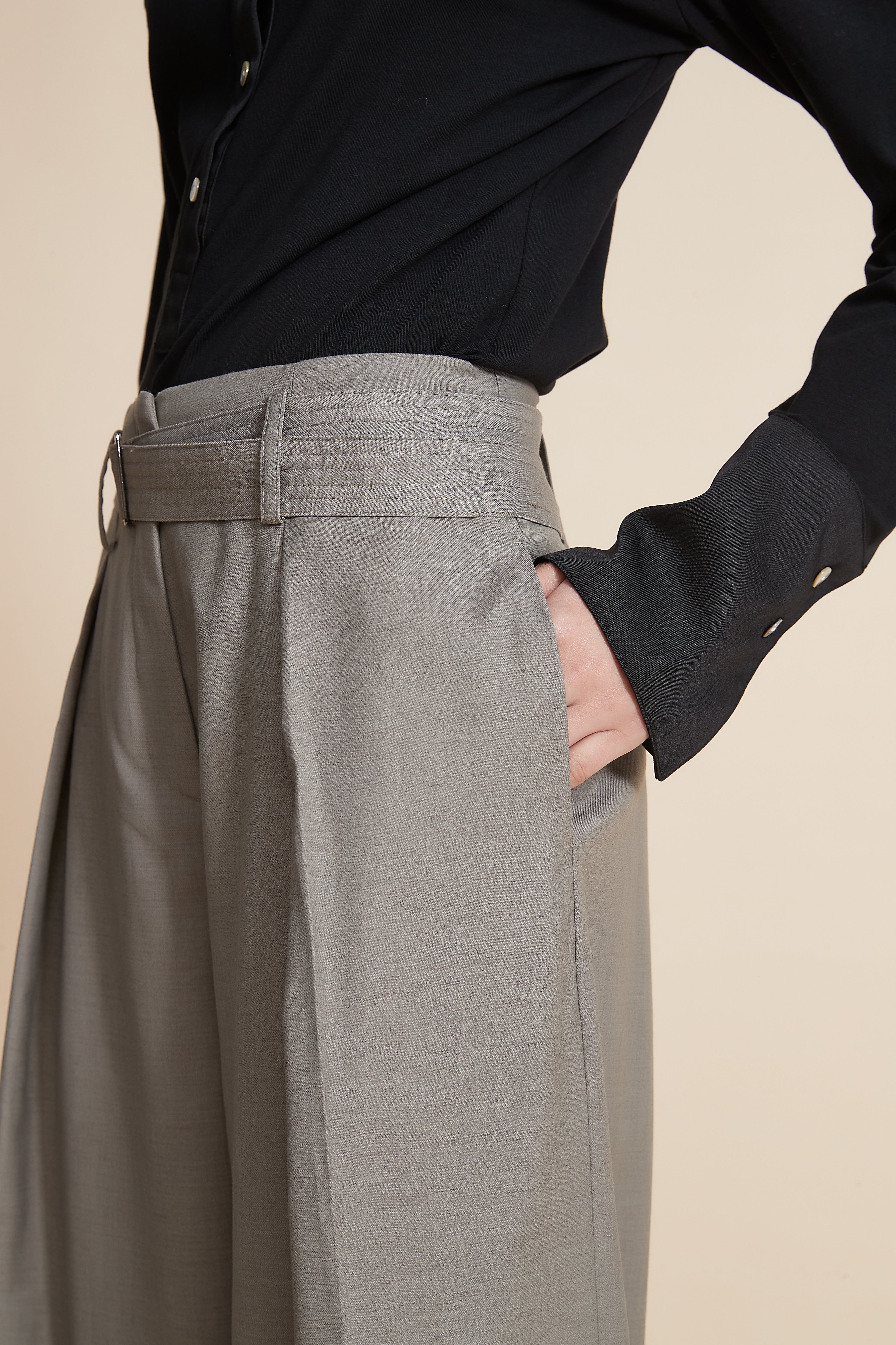 Yola Plain Loose Long Pants