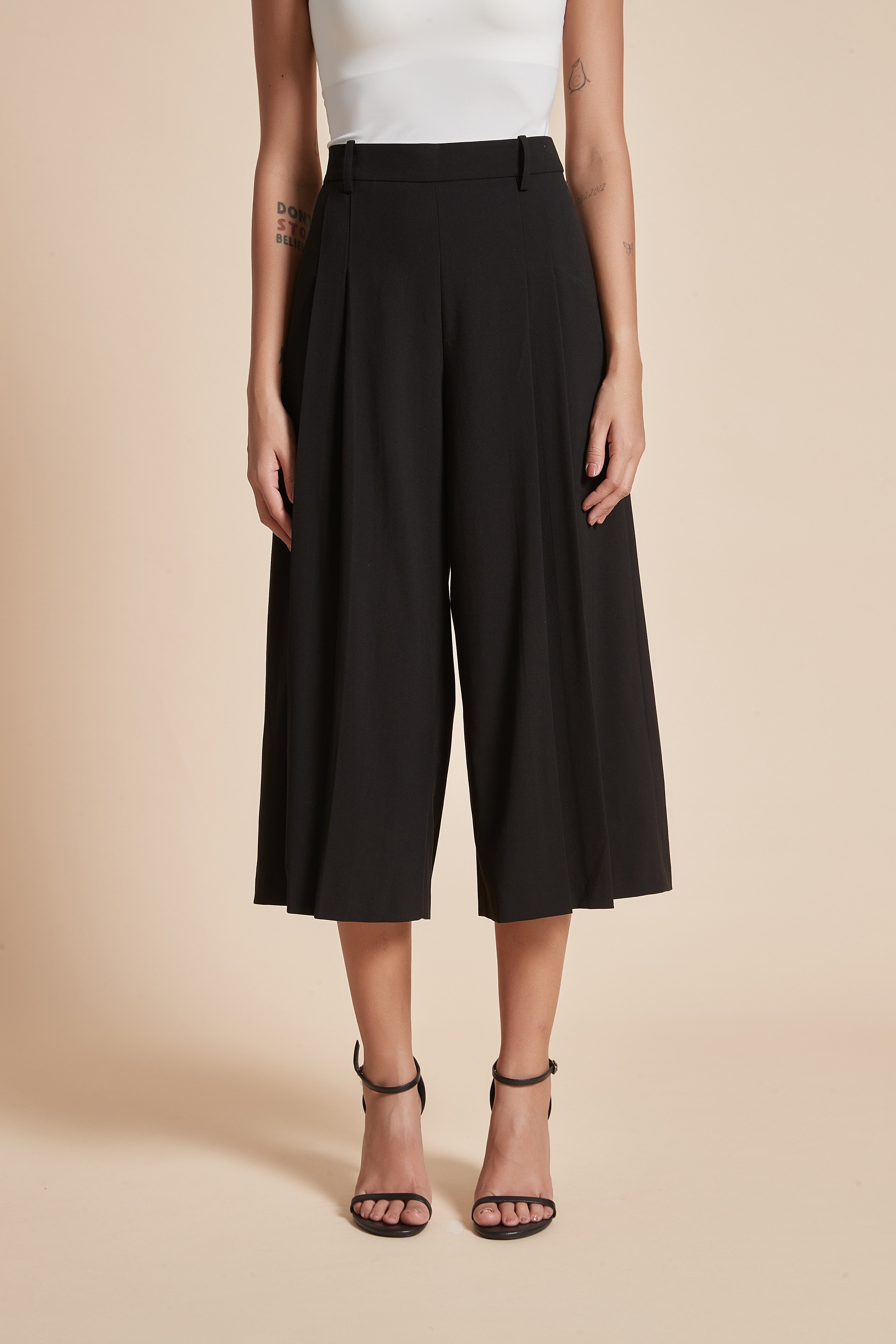 Yola Wide Midi Pants