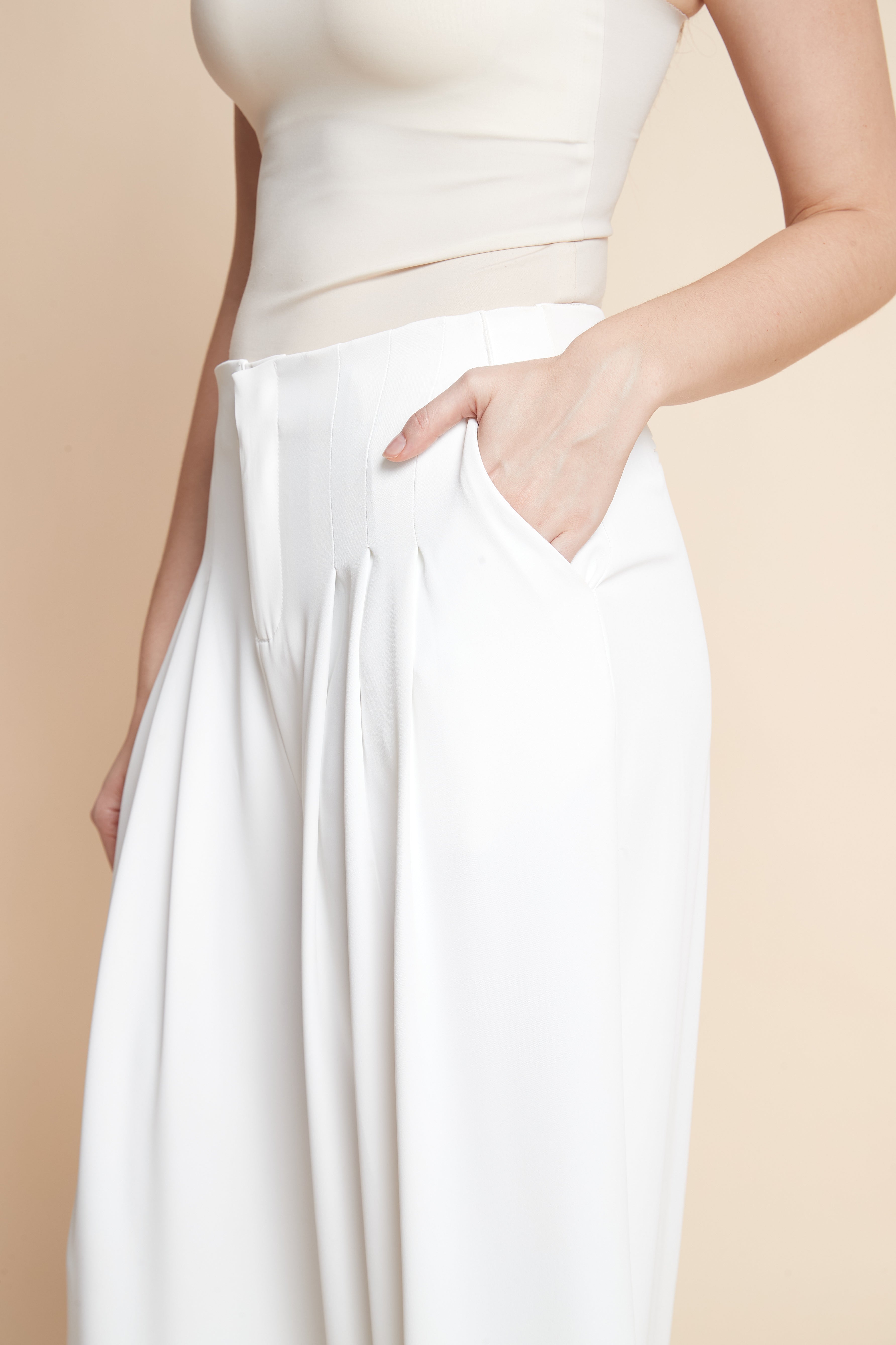 Plain Long Skort