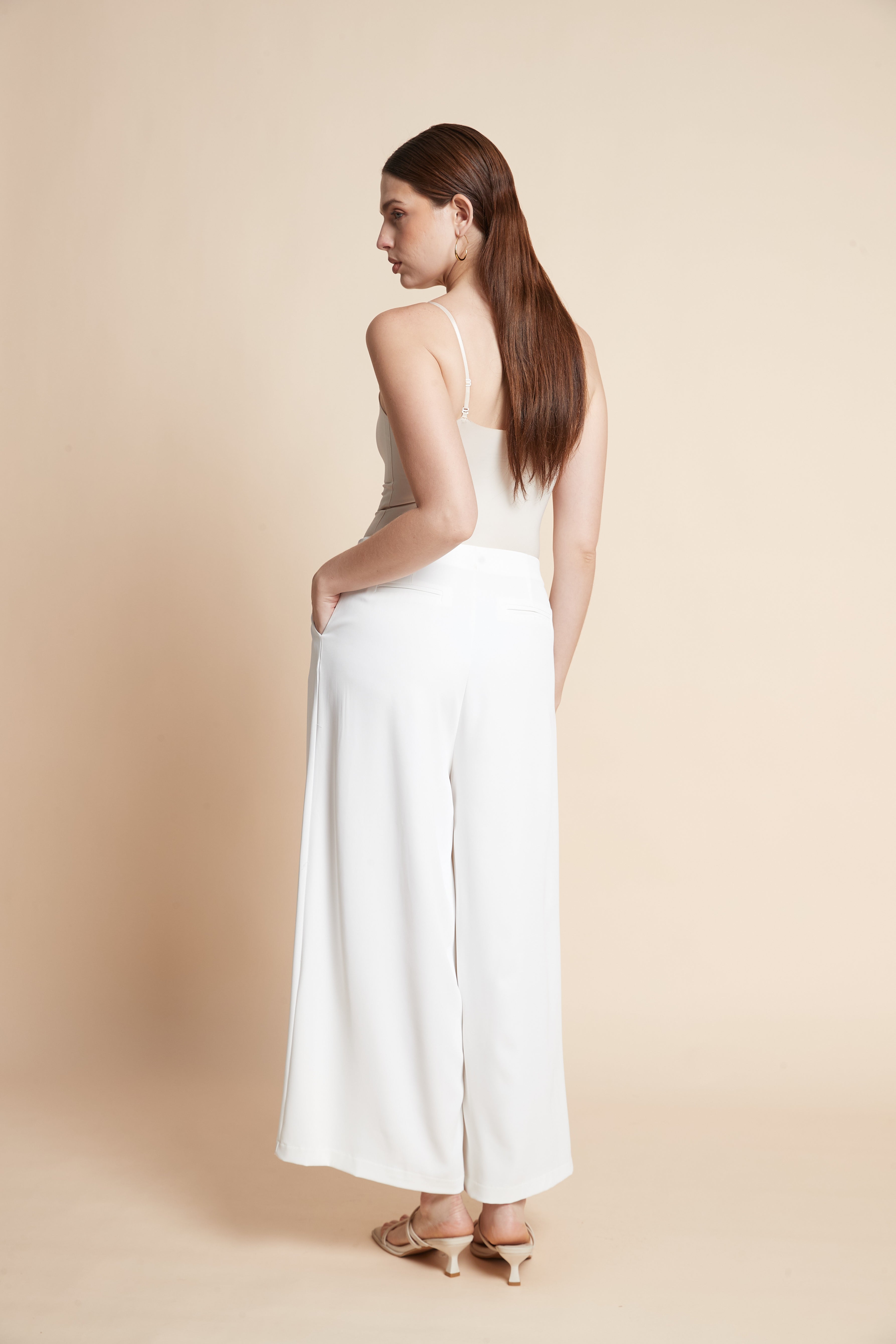 Plain Long Skort