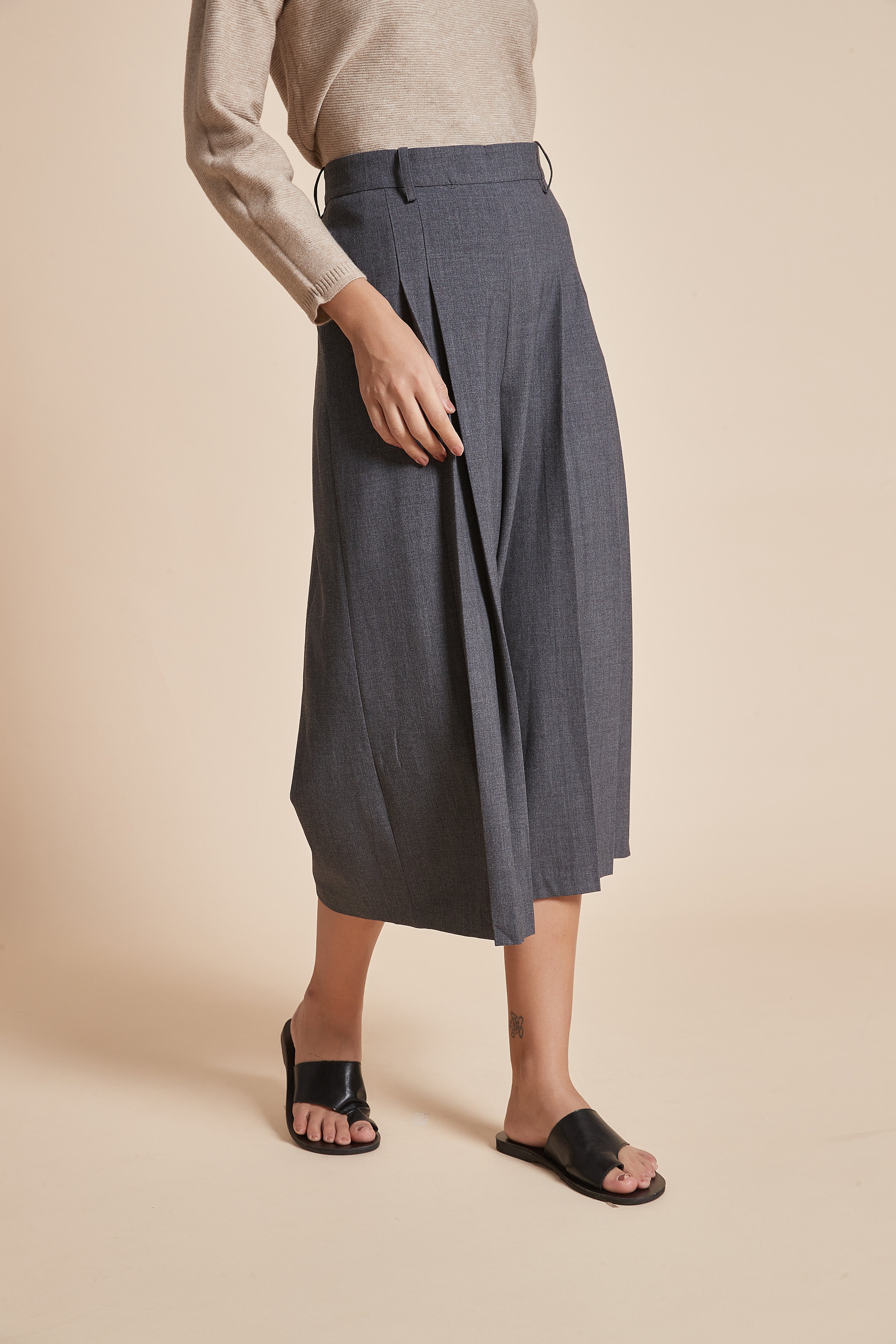 Yola Wide Midi Pants