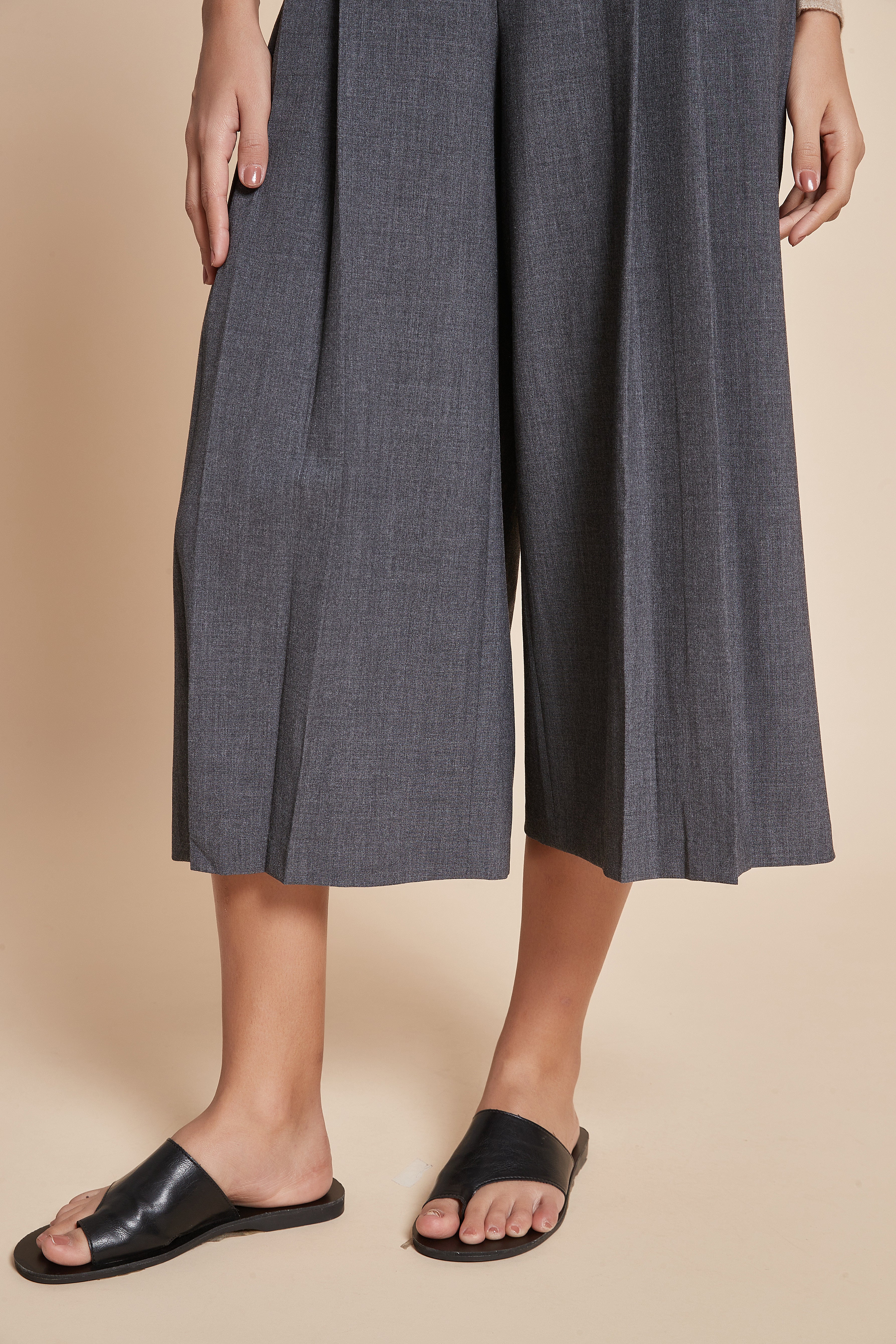 Yola Wide Midi Pants