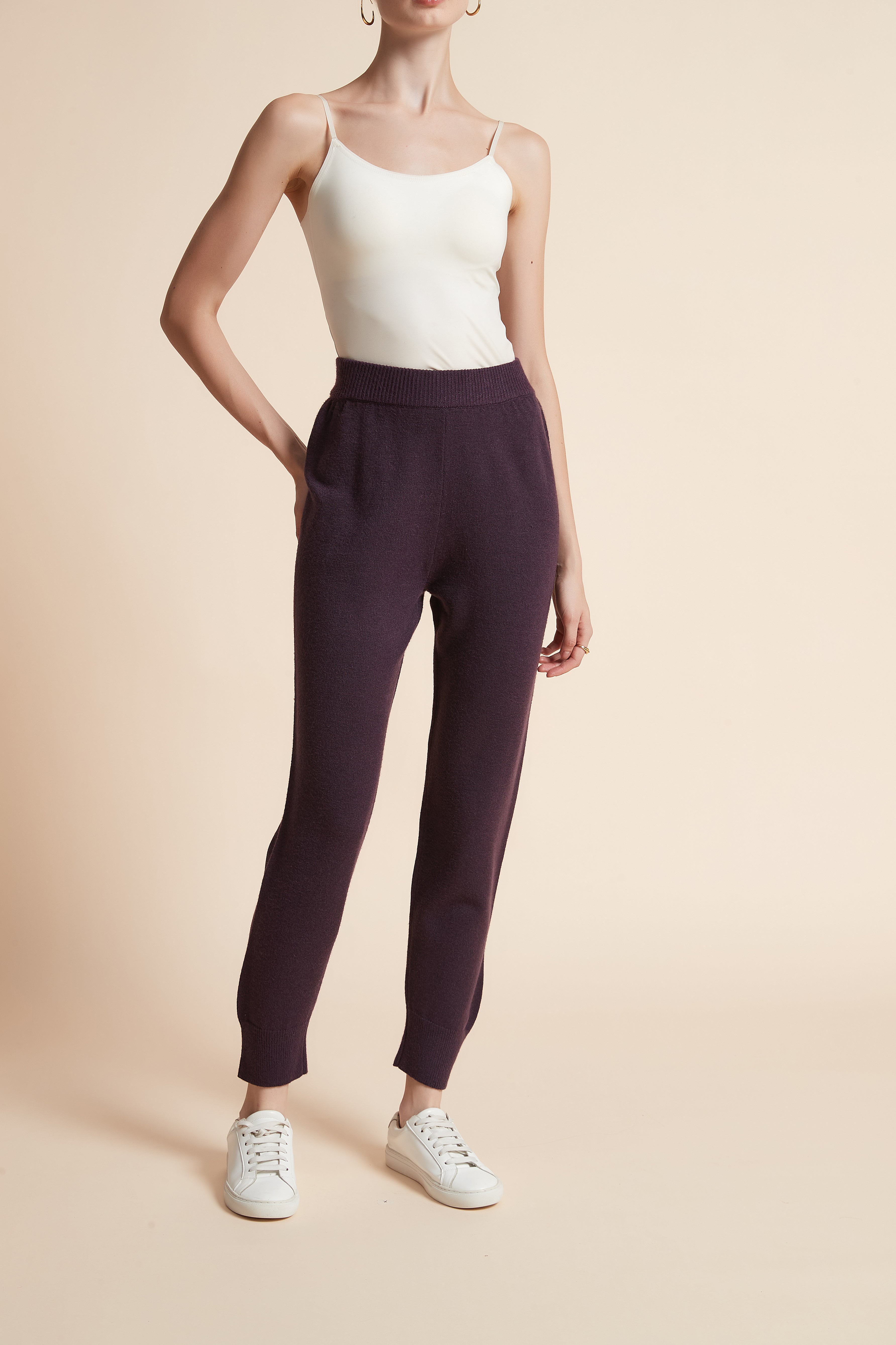 Solid Long Pants