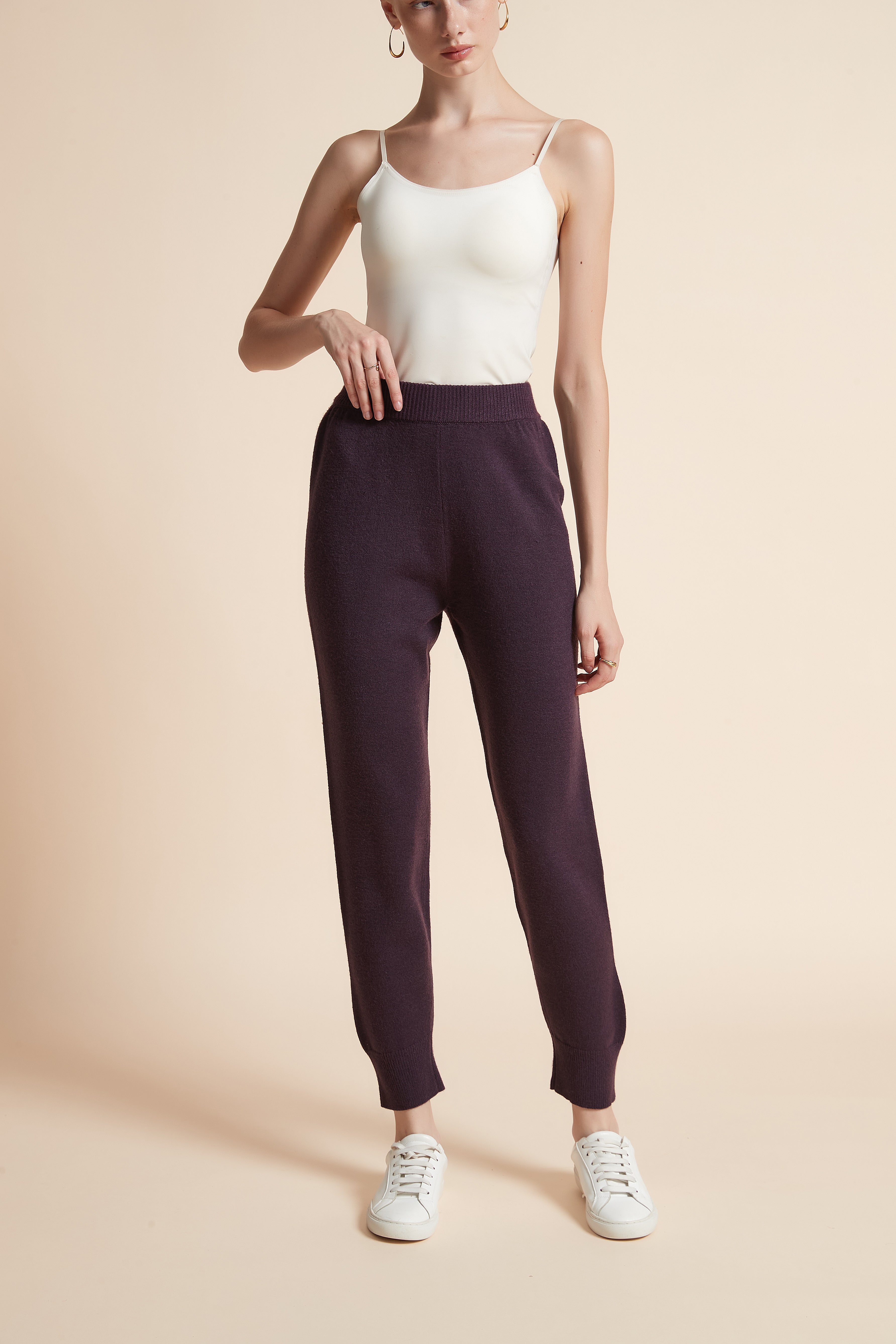 Solid Long Pants