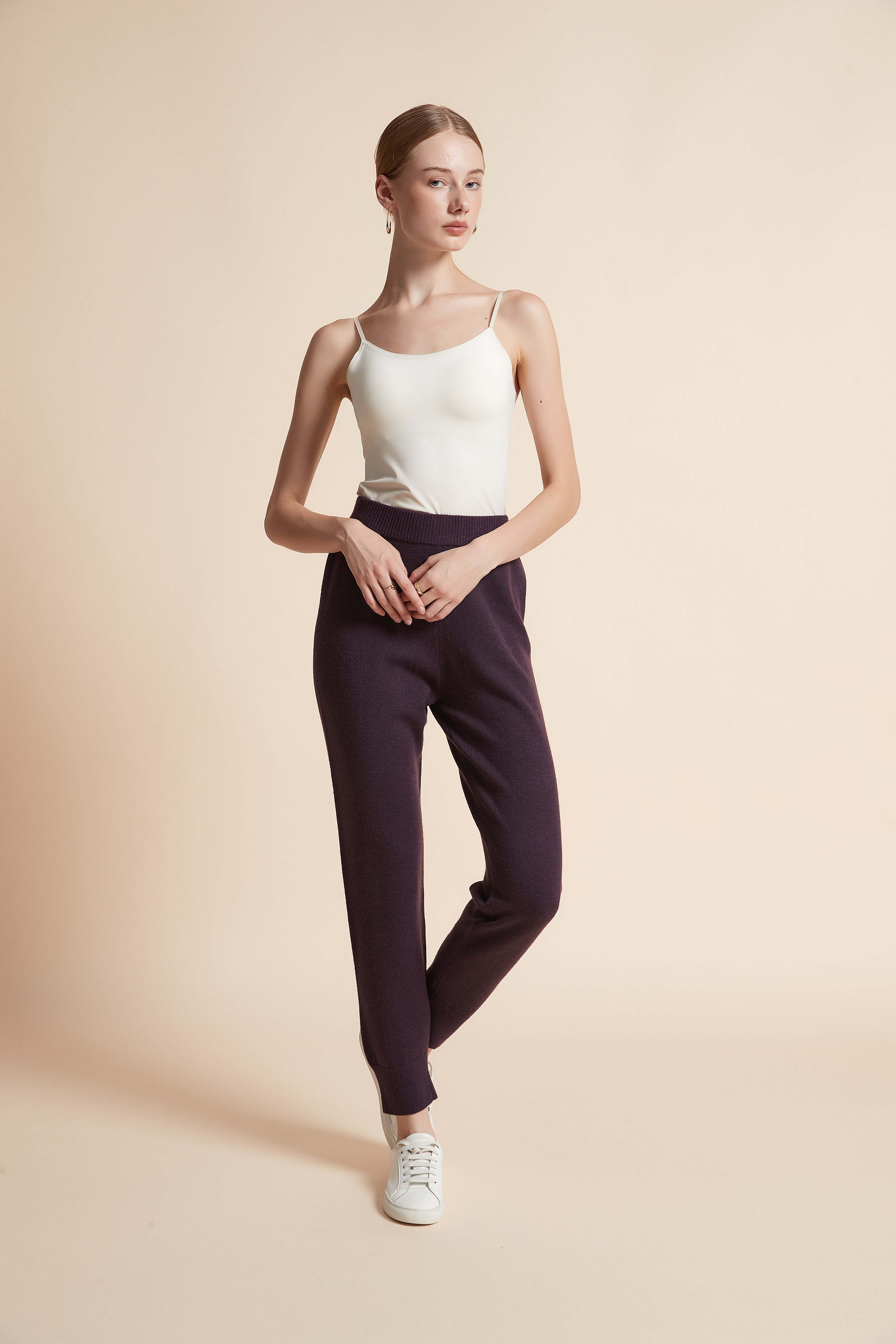 Solid Long Pants