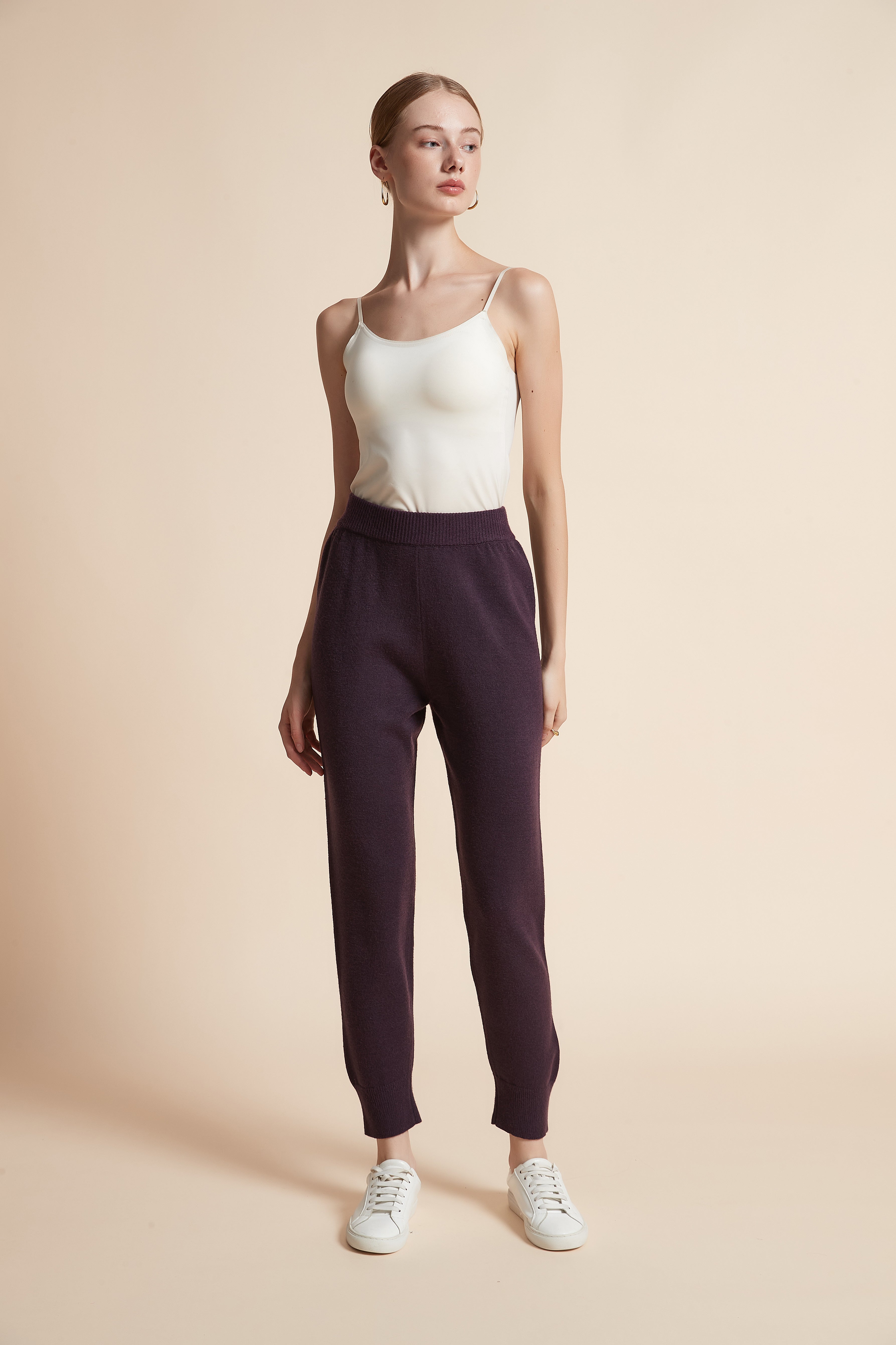 Solid Long Pants