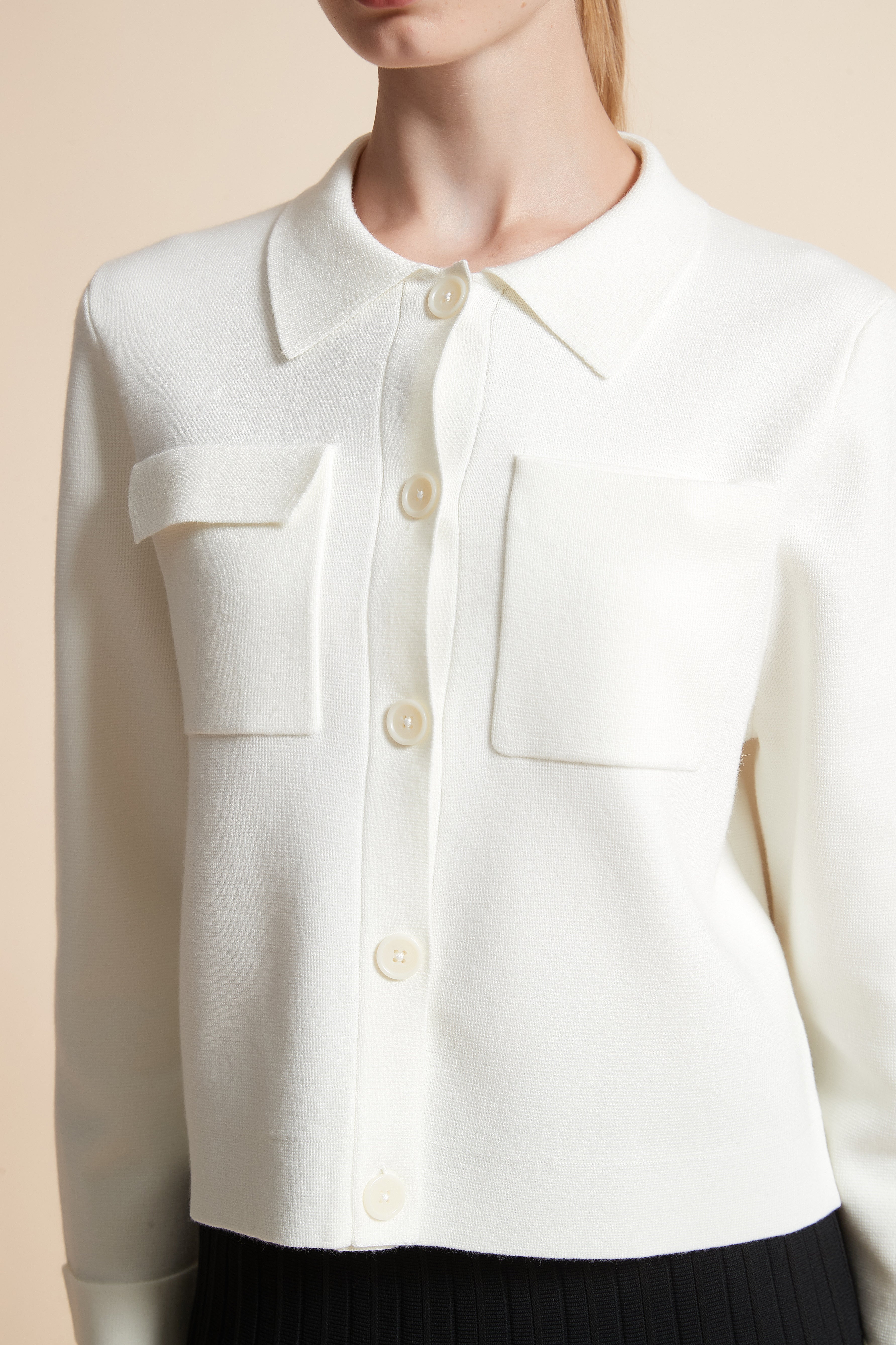 Short Jacket with Pockets