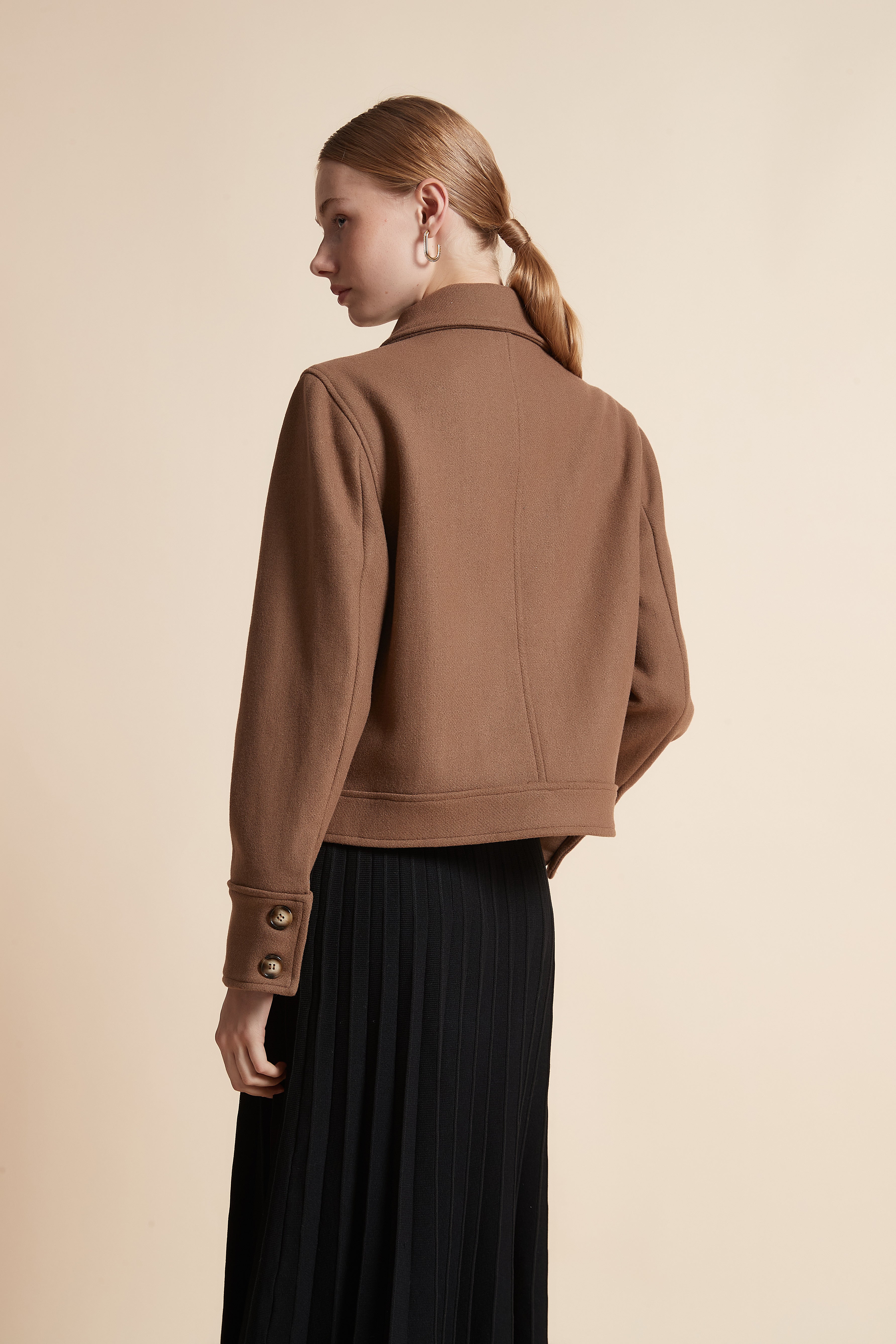 Long-Sleeve Jacket with Pockets
