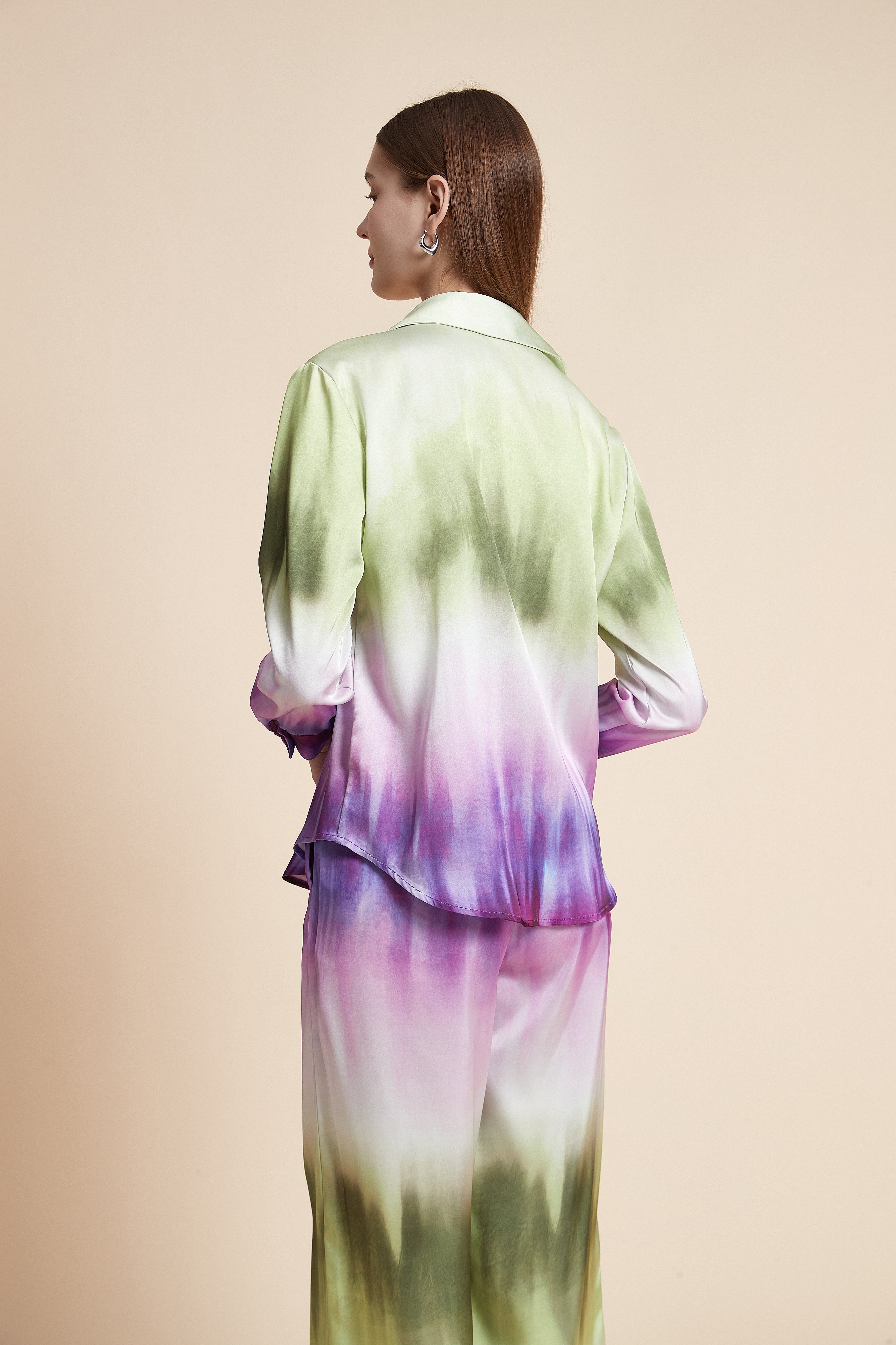 Long Sleeve Tie-Dye Shirt