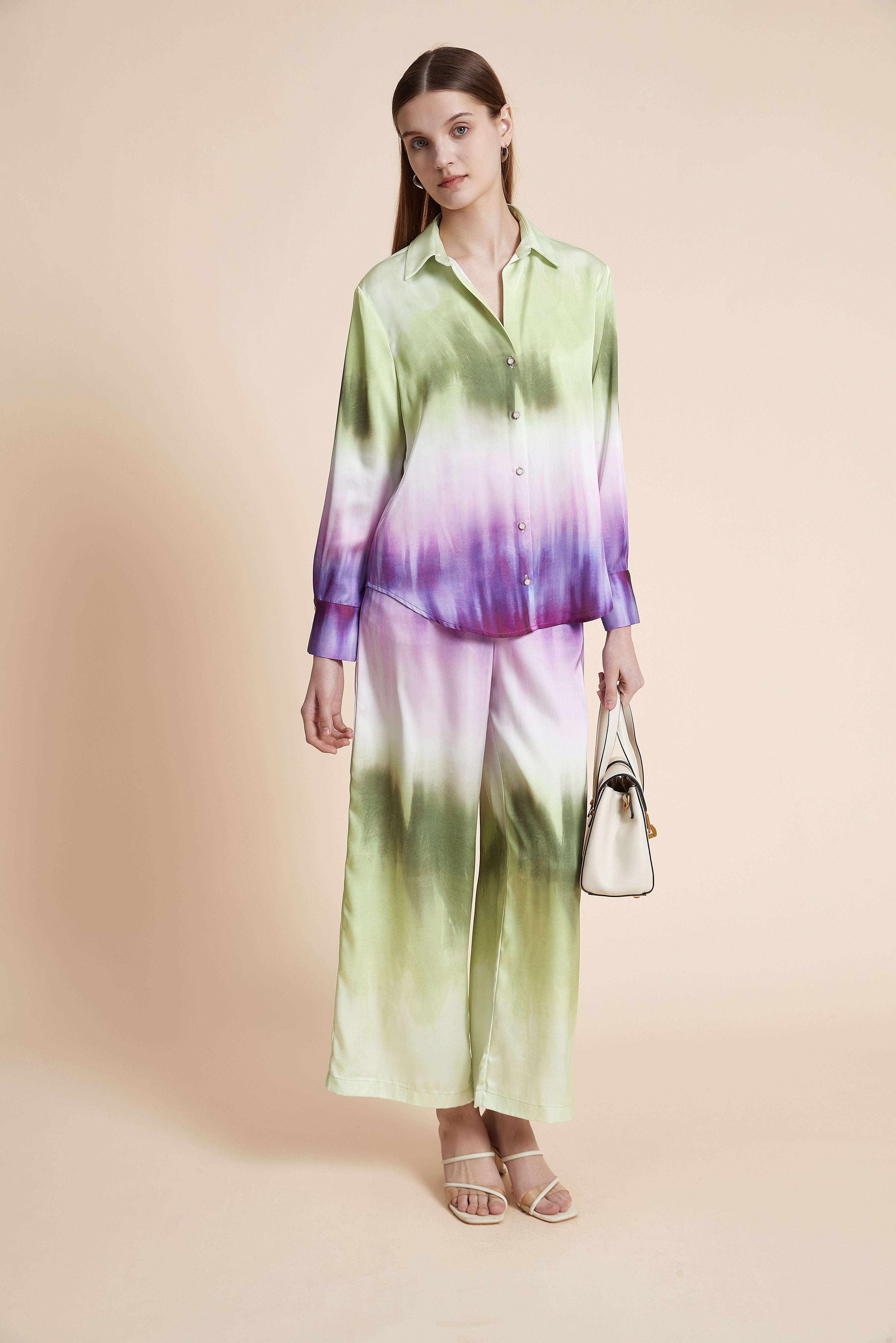 Long Sleeve Tie-Dye Shirt