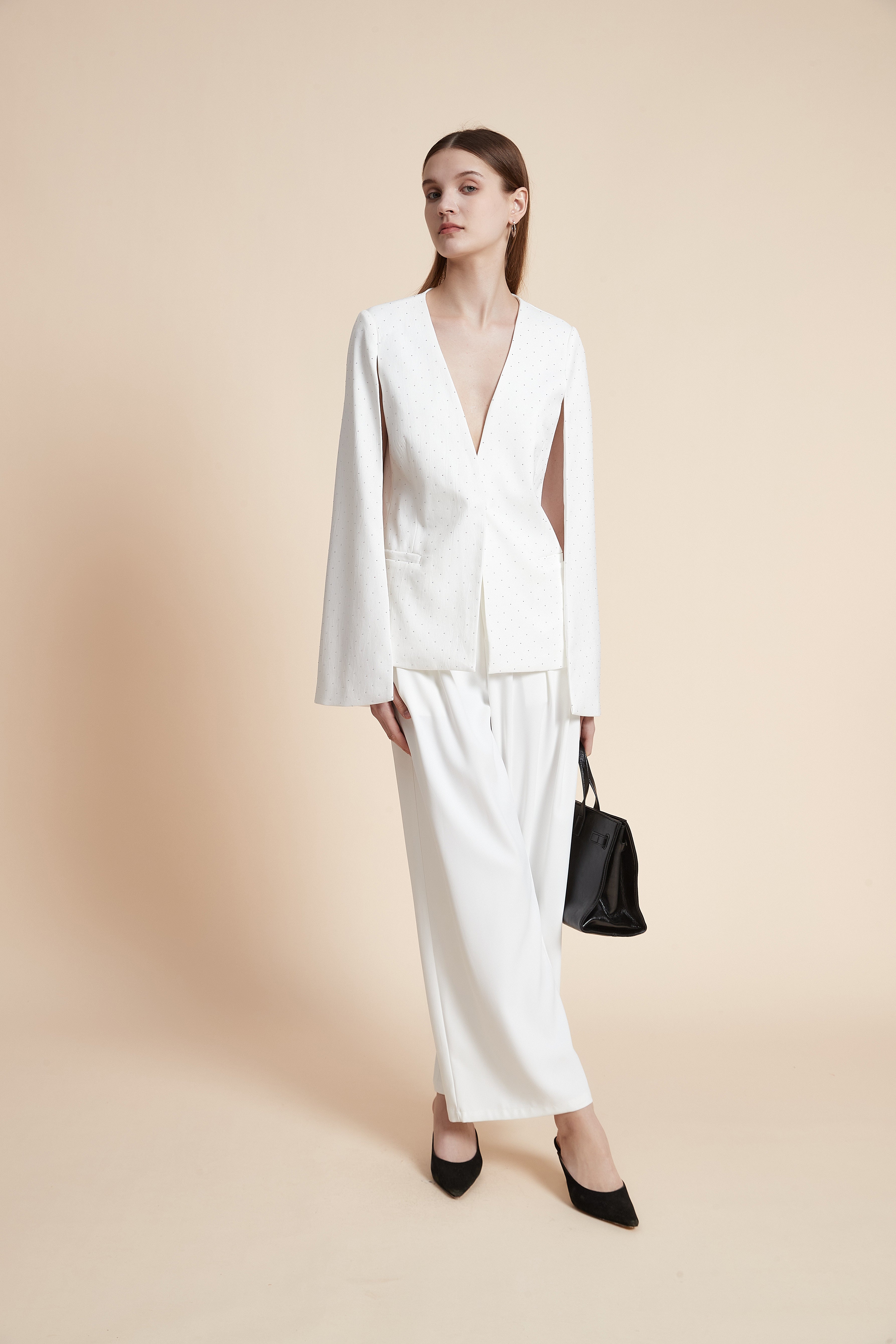 Open Front Long Sleeve Jacket