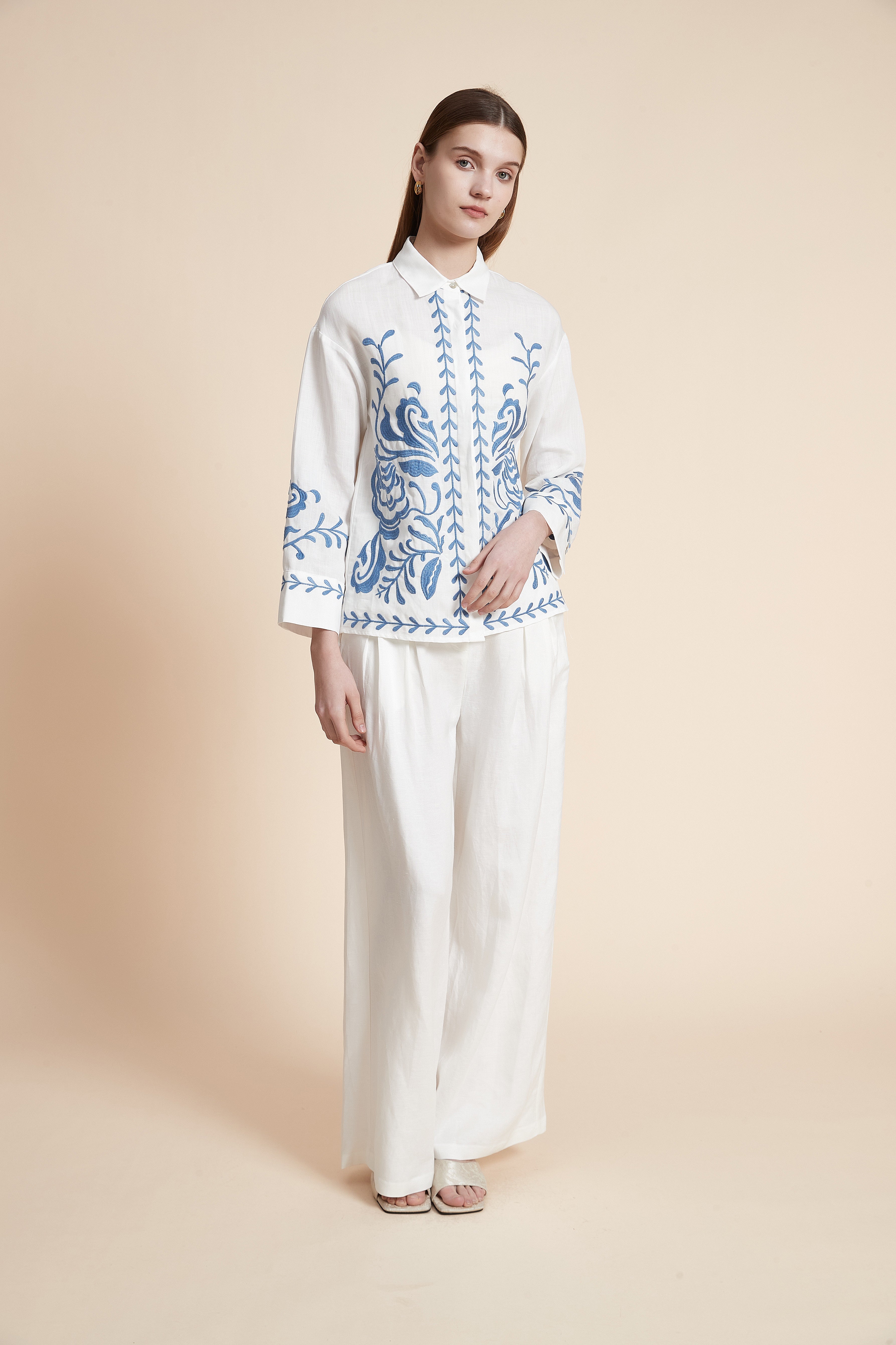 Soft Long Sleeve Printed Shirt