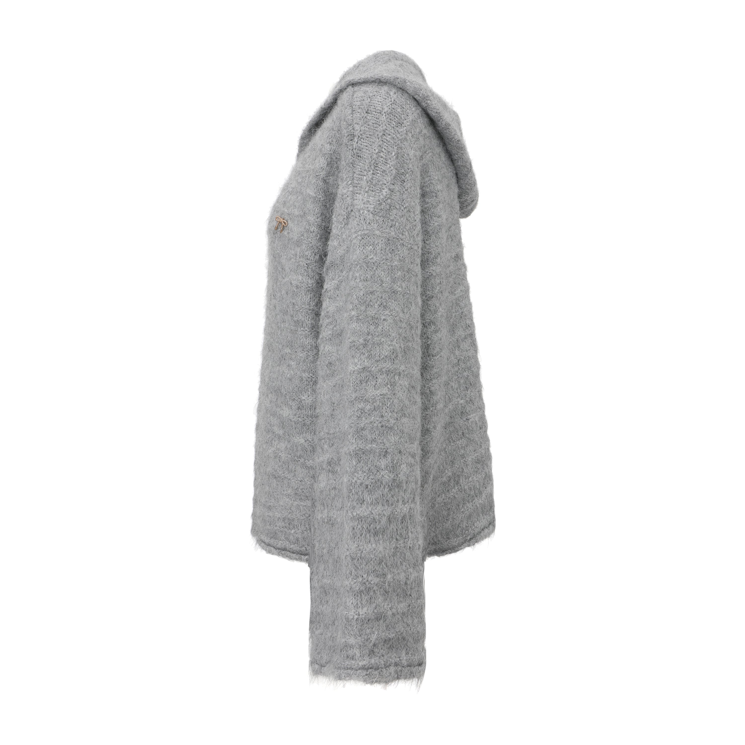Plain Long-Sleeved Jacket