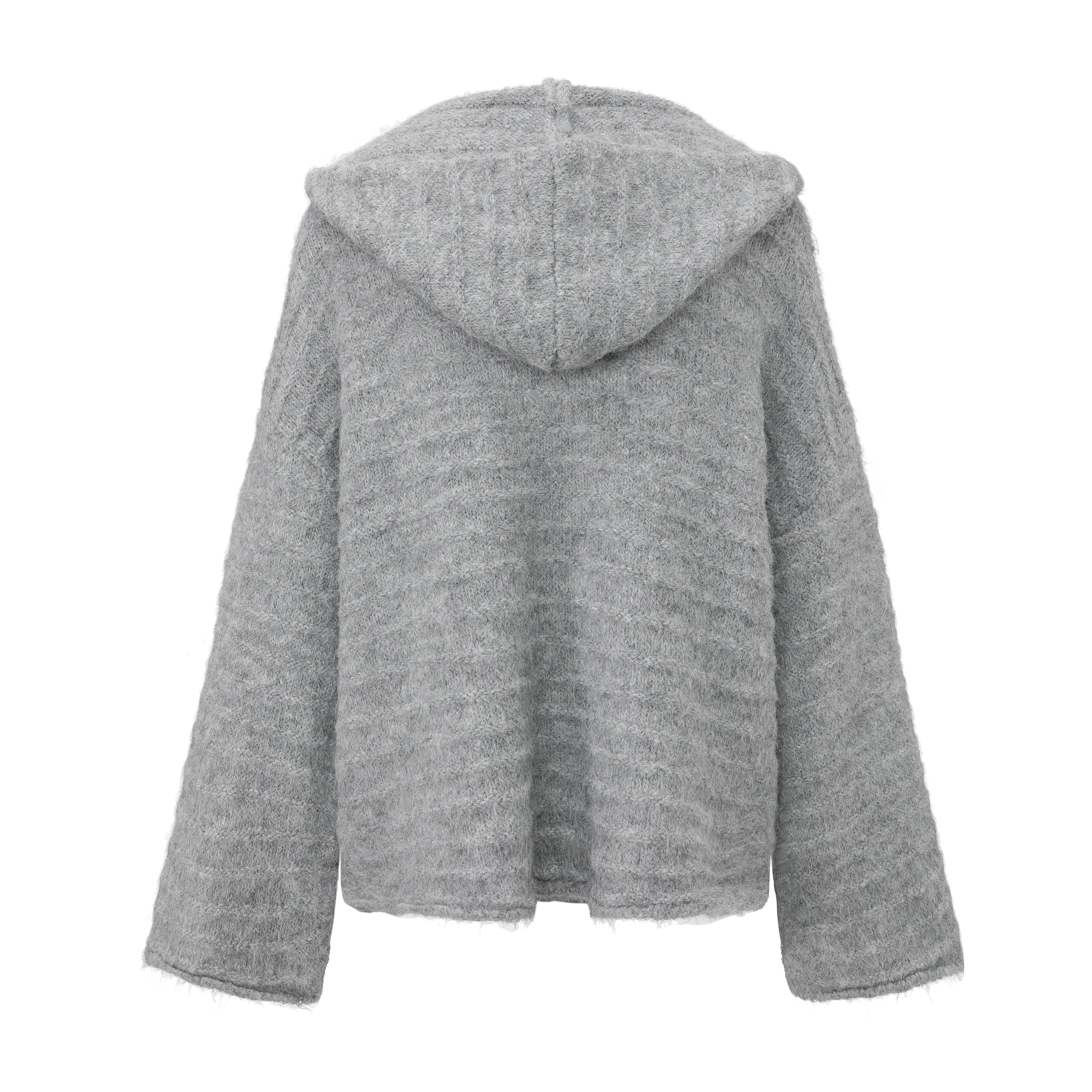Plain Long-Sleeved Jacket