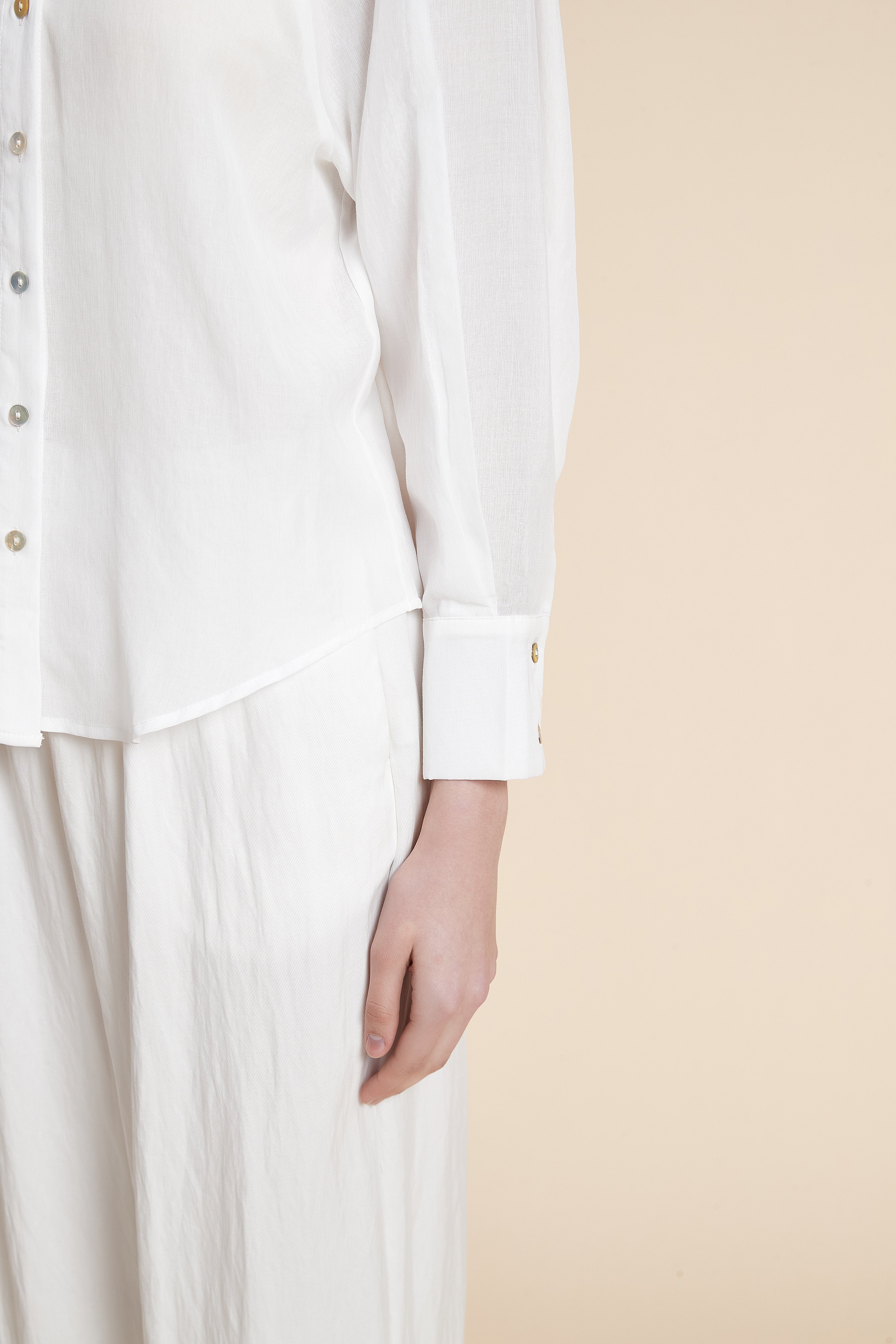 Solid Long Sleeve Shirt