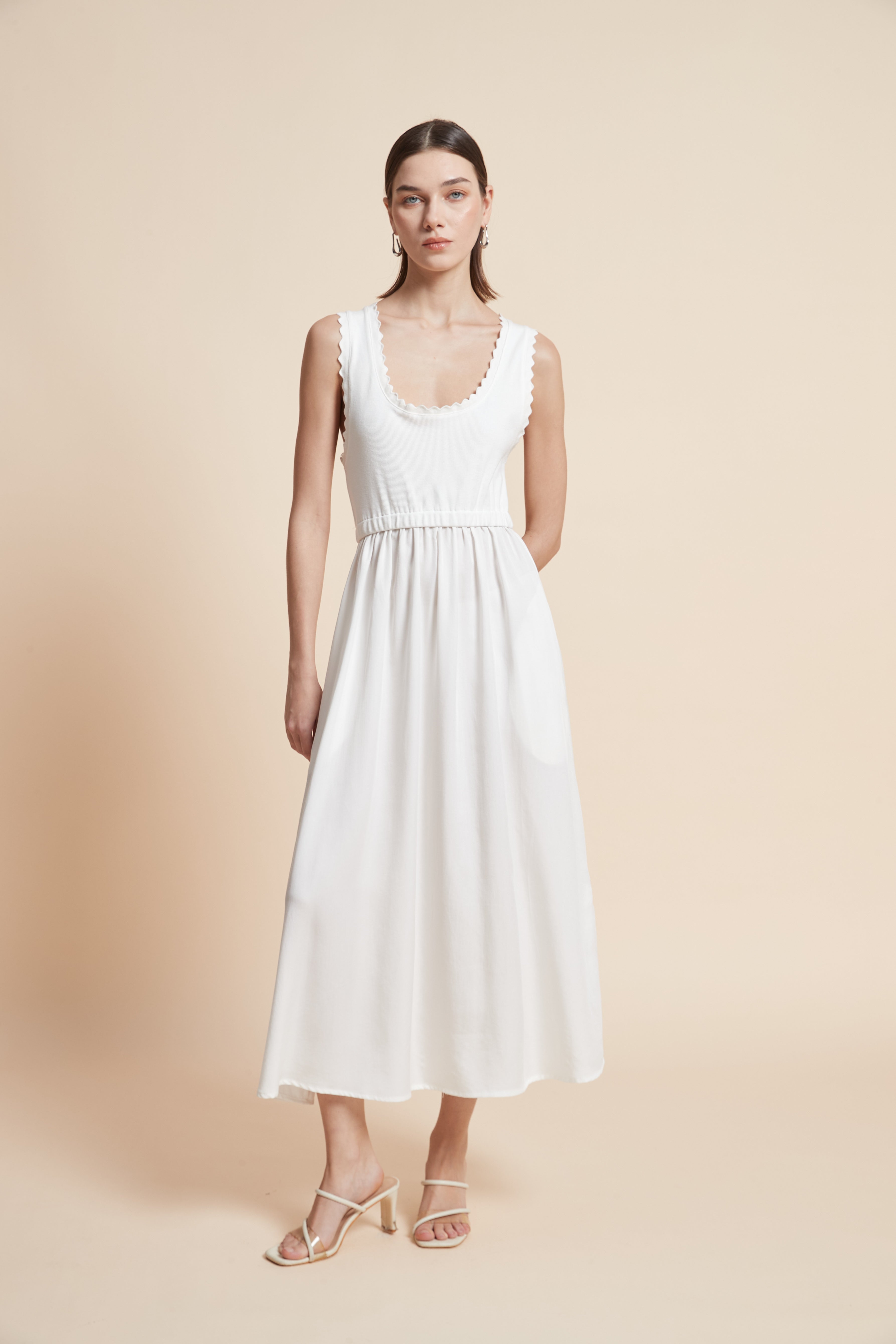 Sleeveless Midi Dress