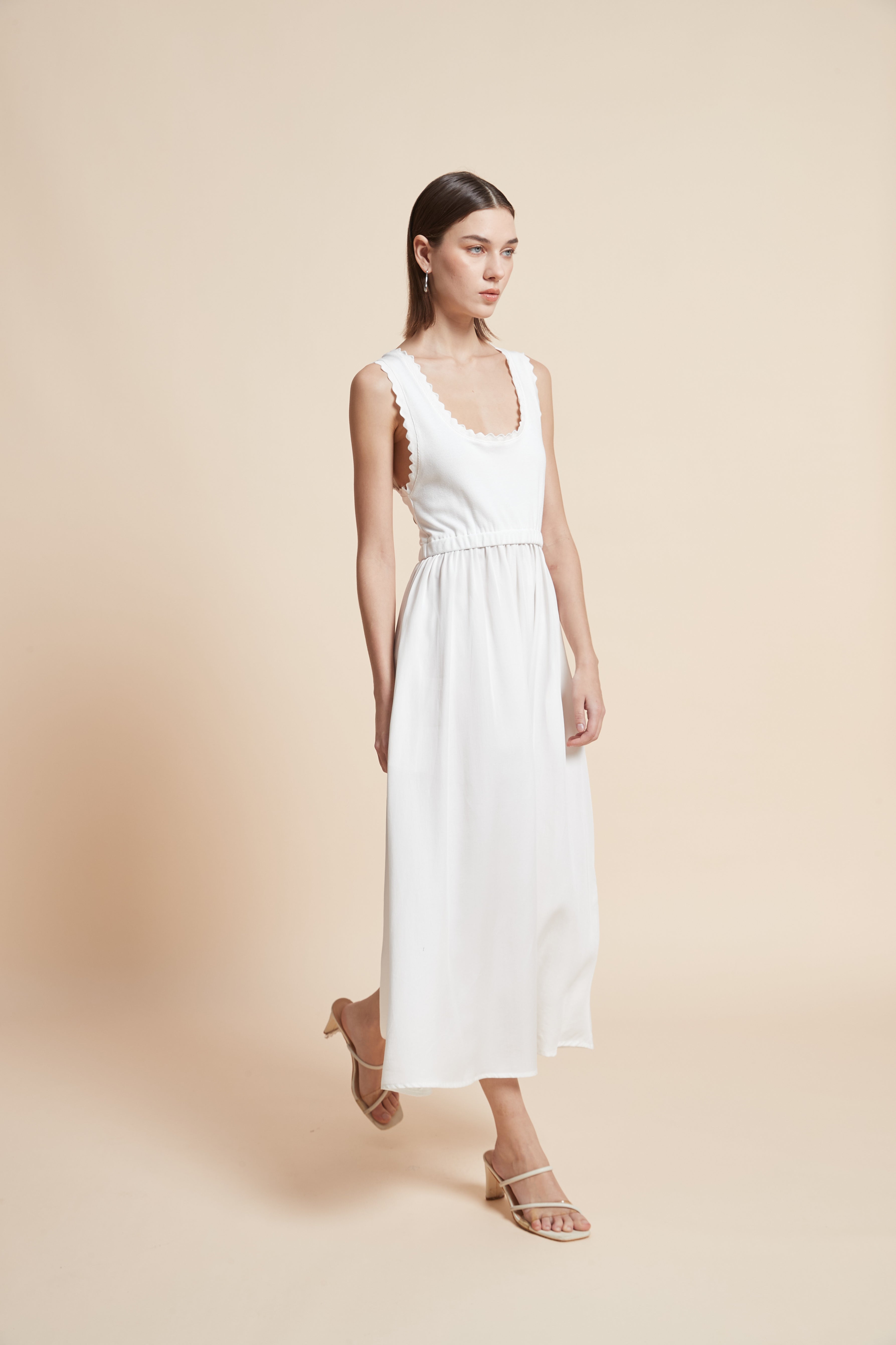 Sleeveless Midi Dress