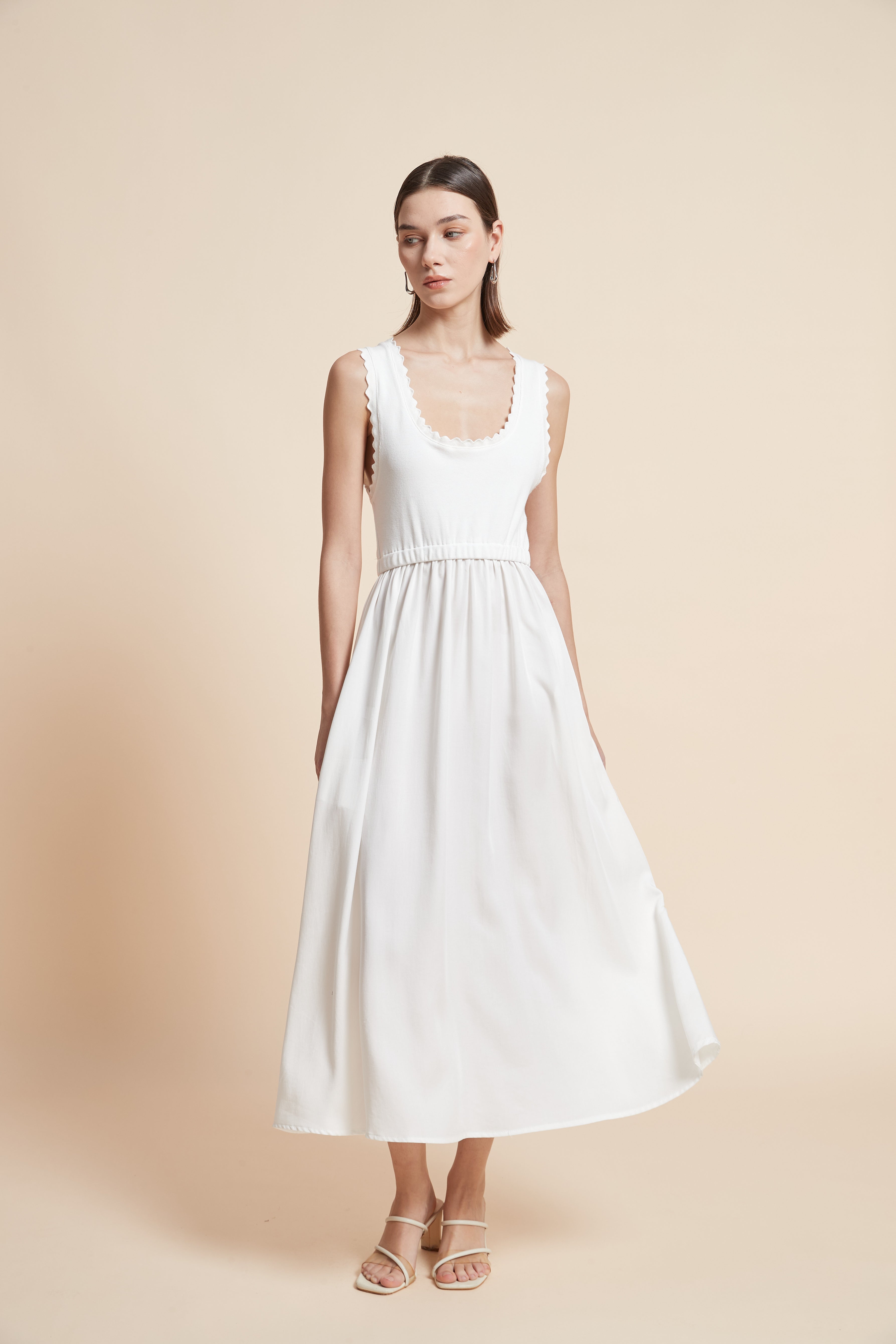 Sleeveless Midi Dress