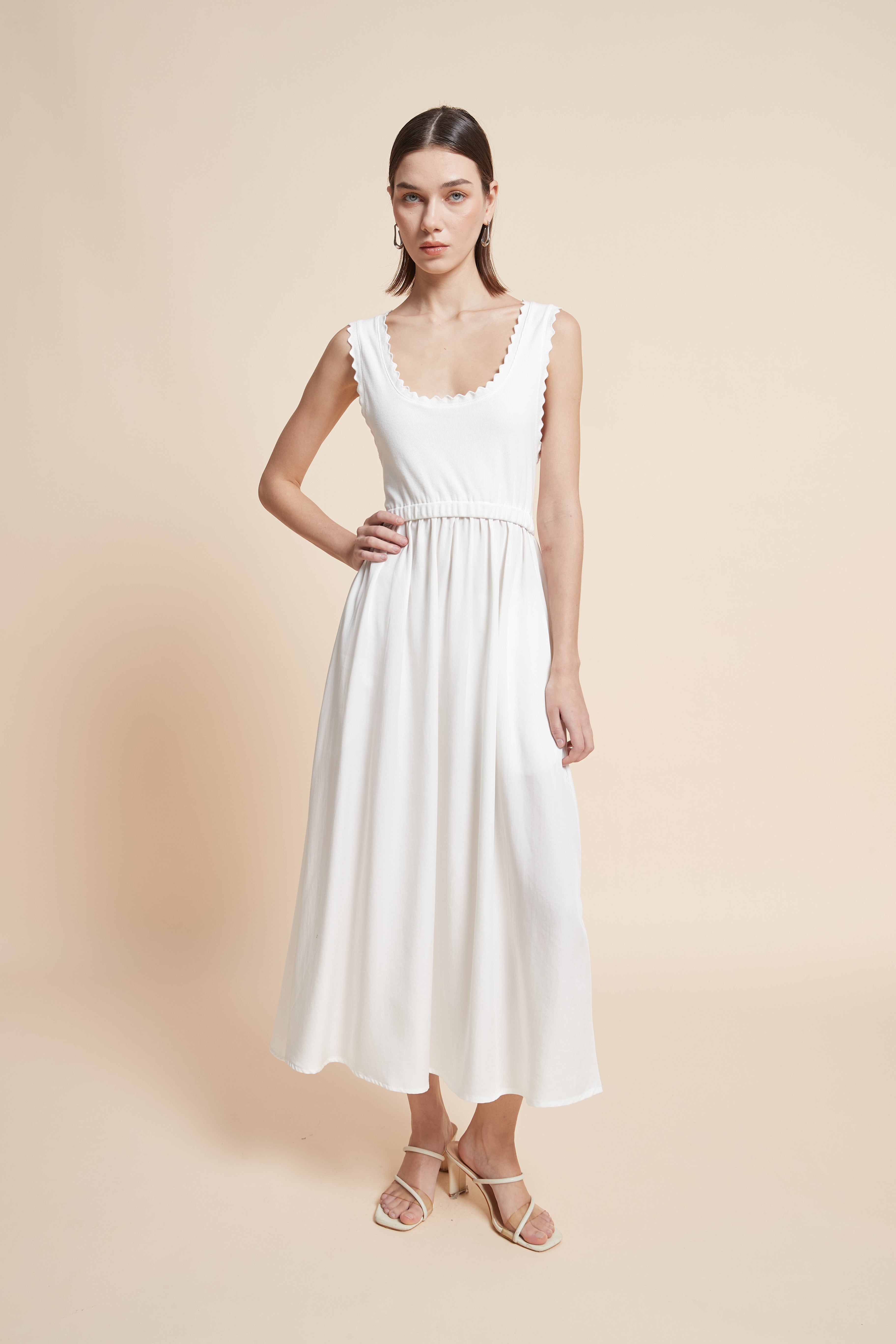 Sleeveless Midi Dress