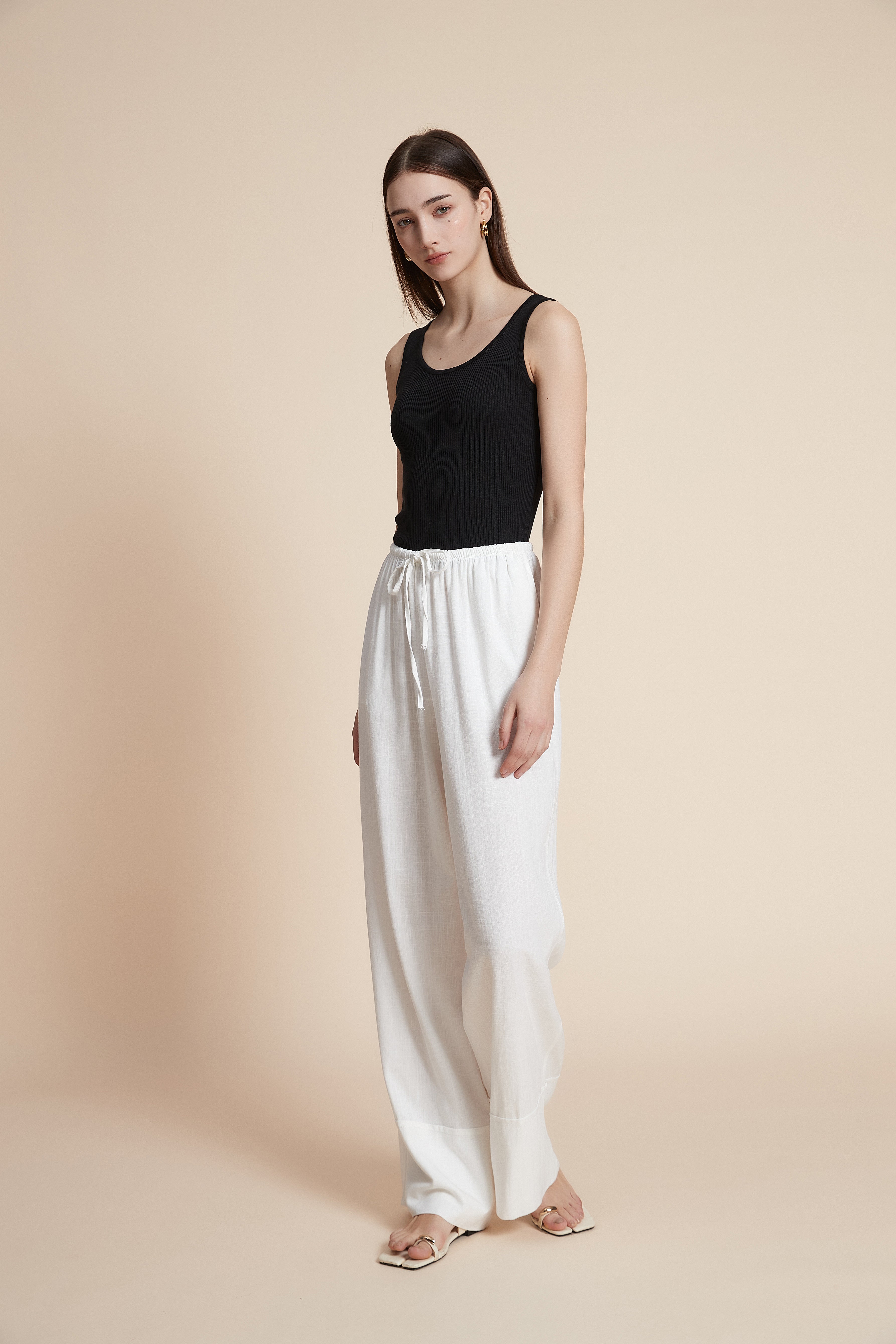 بنطلون واسع سادة