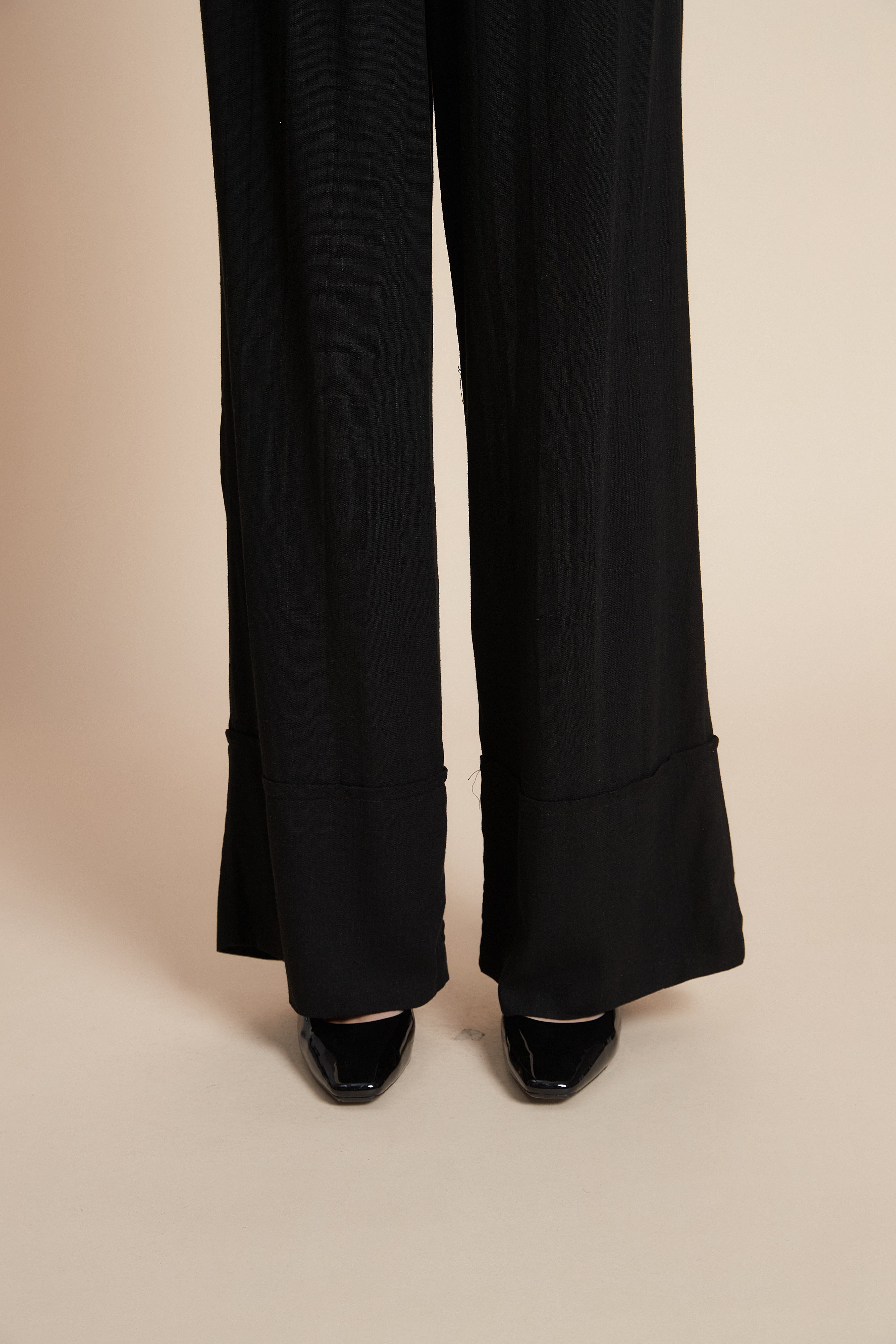 بنطلون واسع سادة