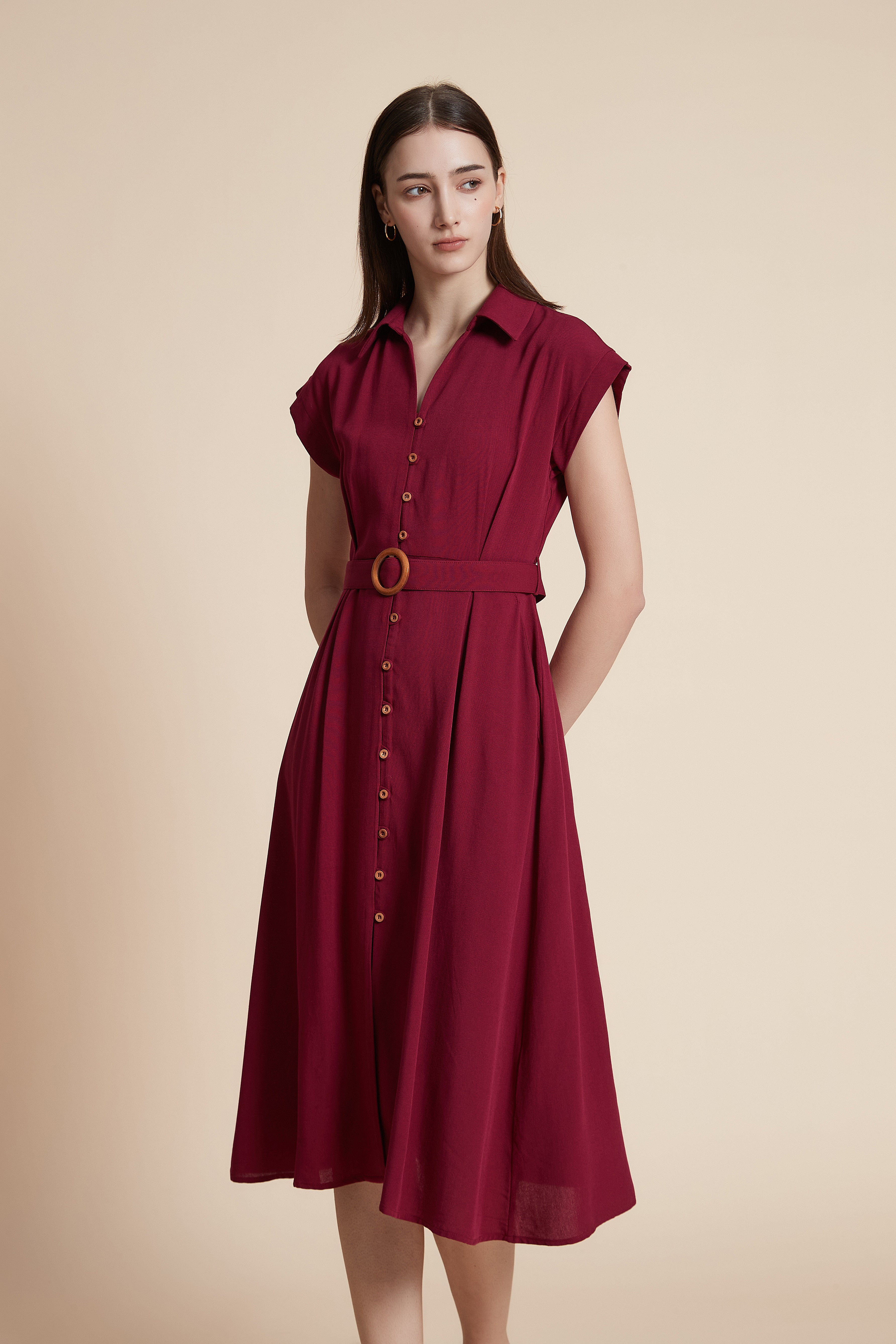 Sleeveless Midi Dress