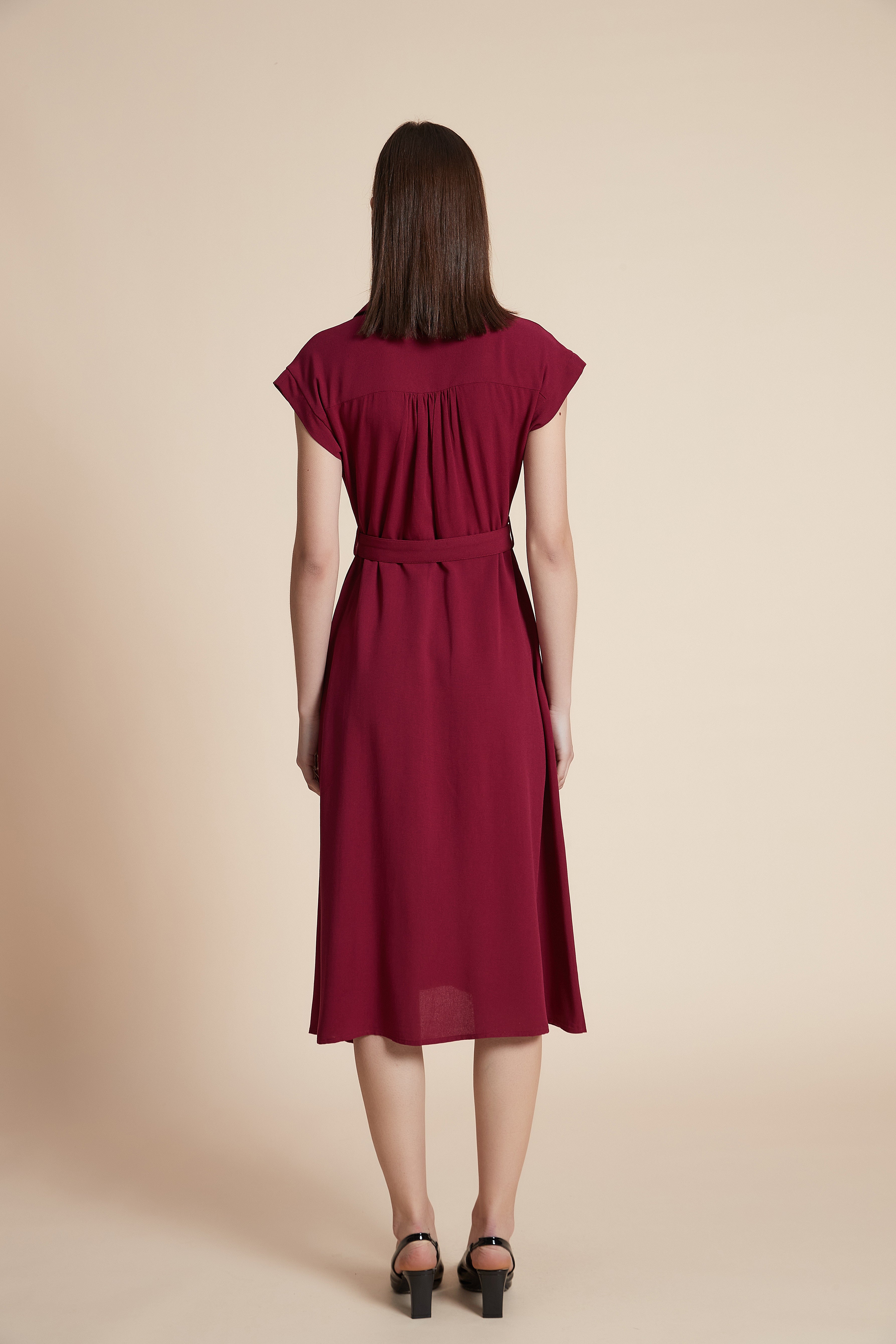 Sleeveless Midi Dress