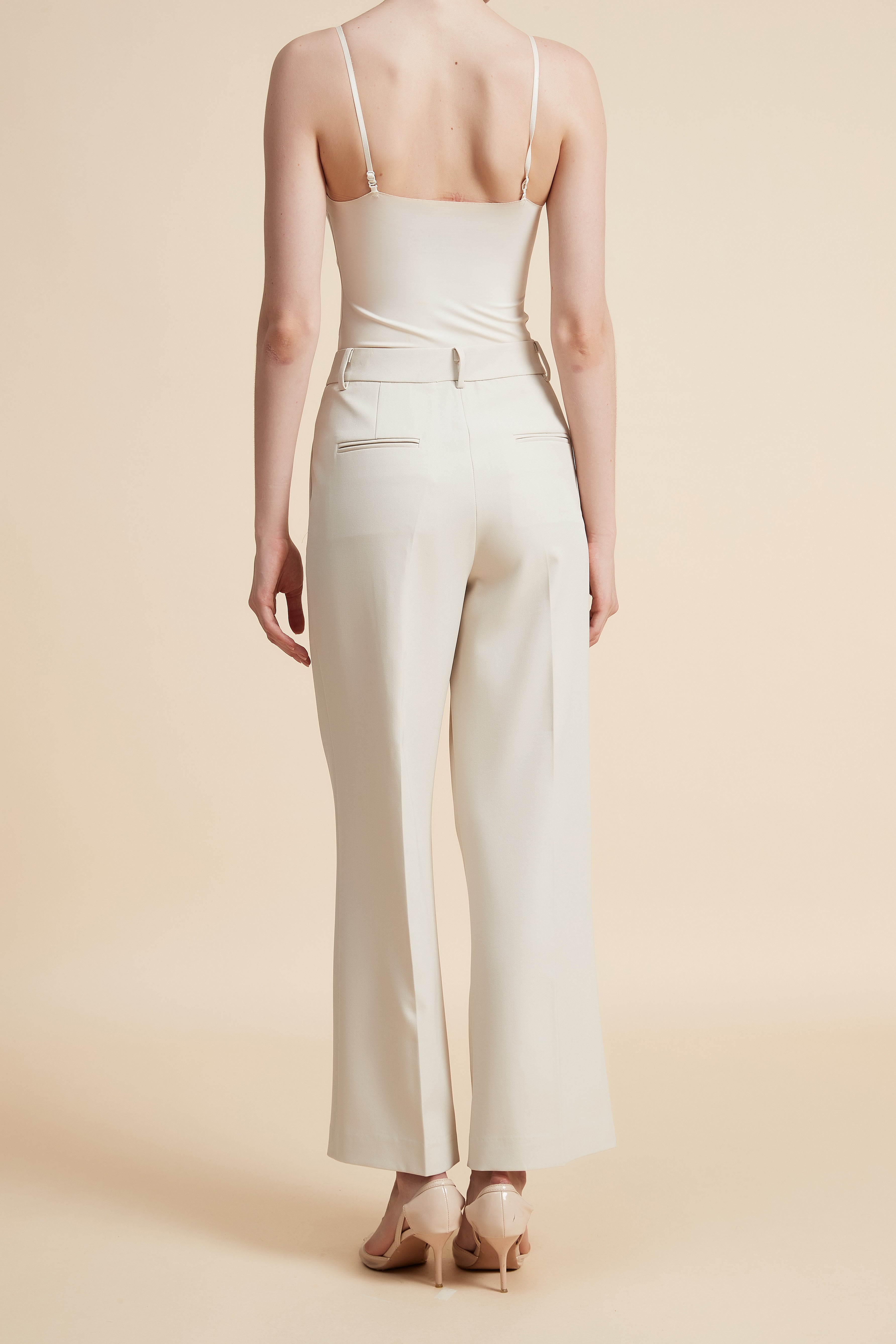 Wide Leg Classic Trousers