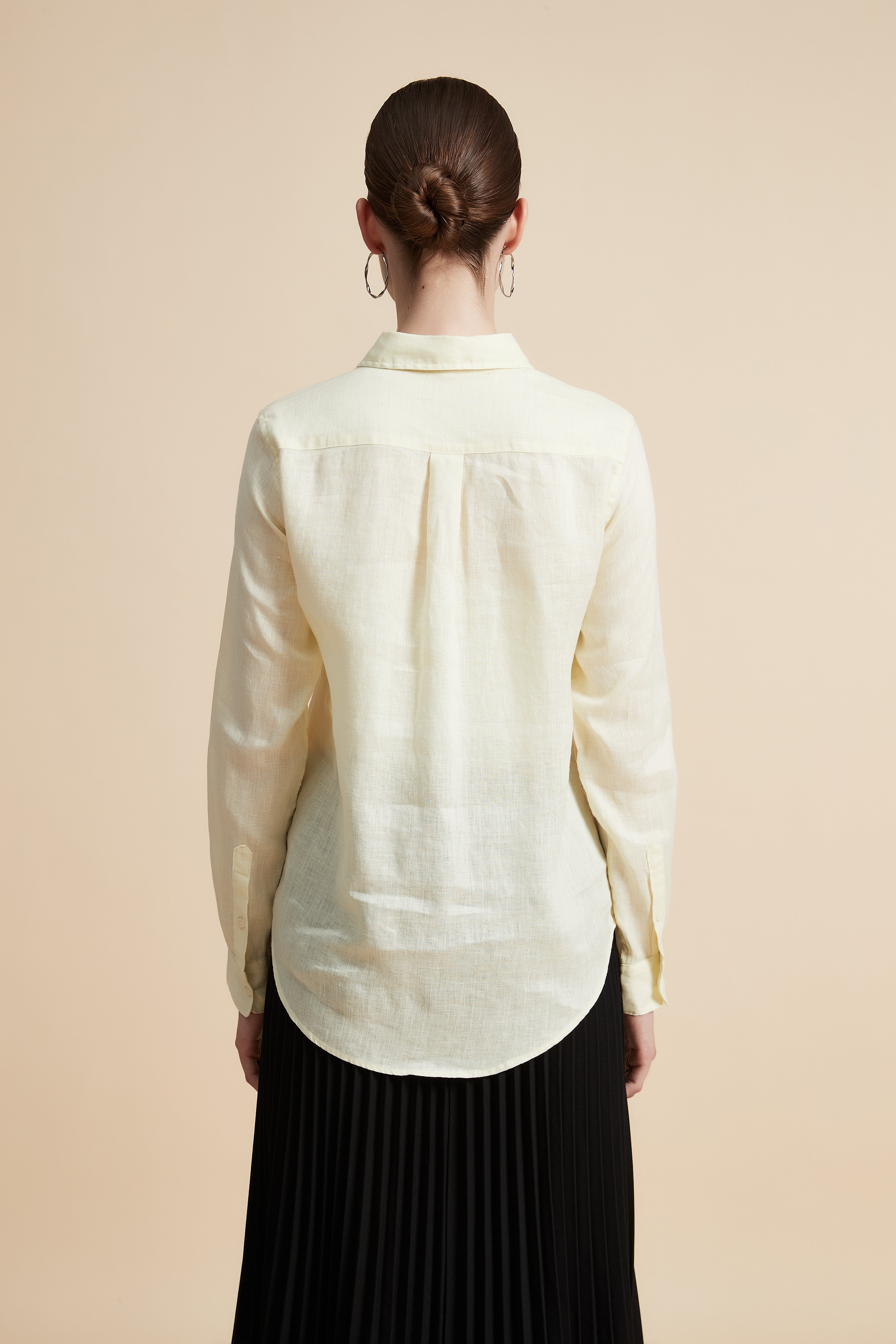 Pleated Midi Top
