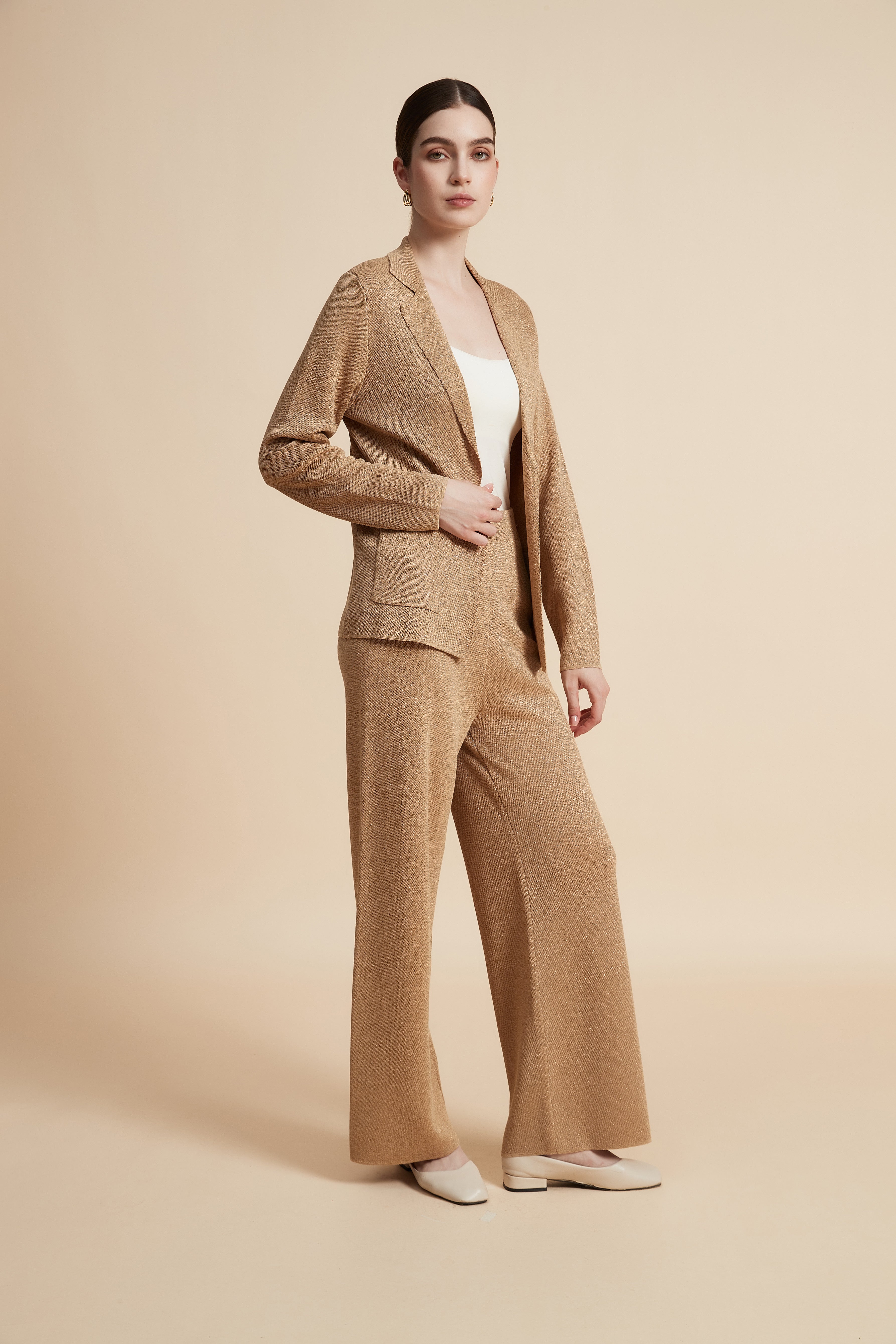 Solid Long Sleeve Jacket
