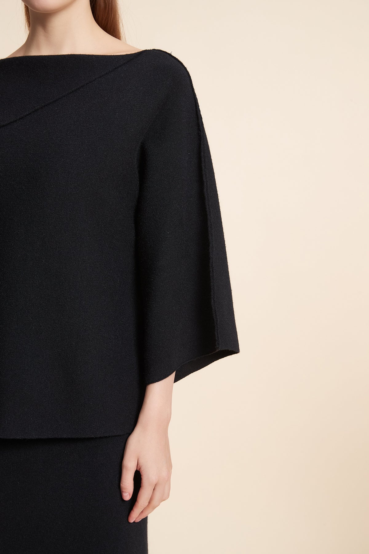 Plain 3/4 Sleeve Top