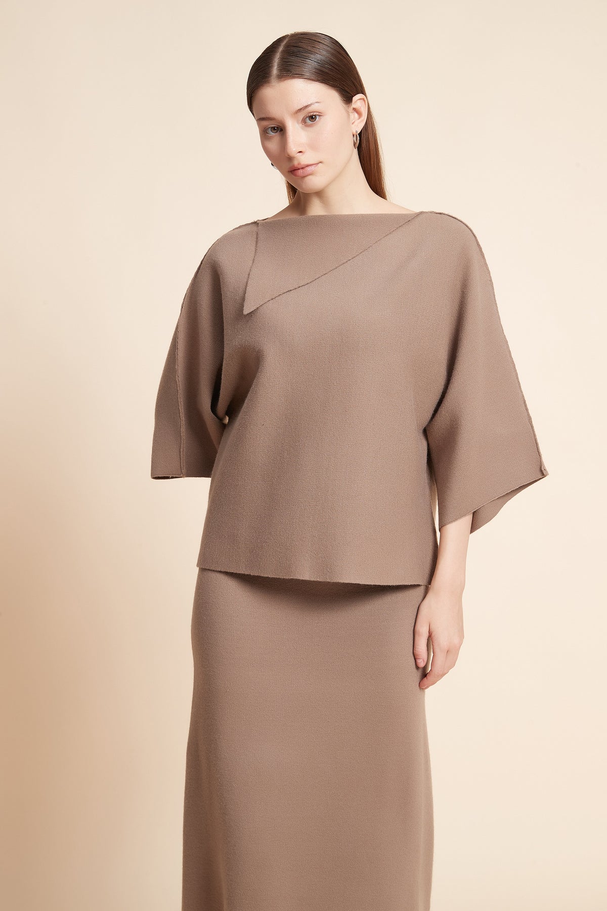 Plain 3/4 Sleeve Top