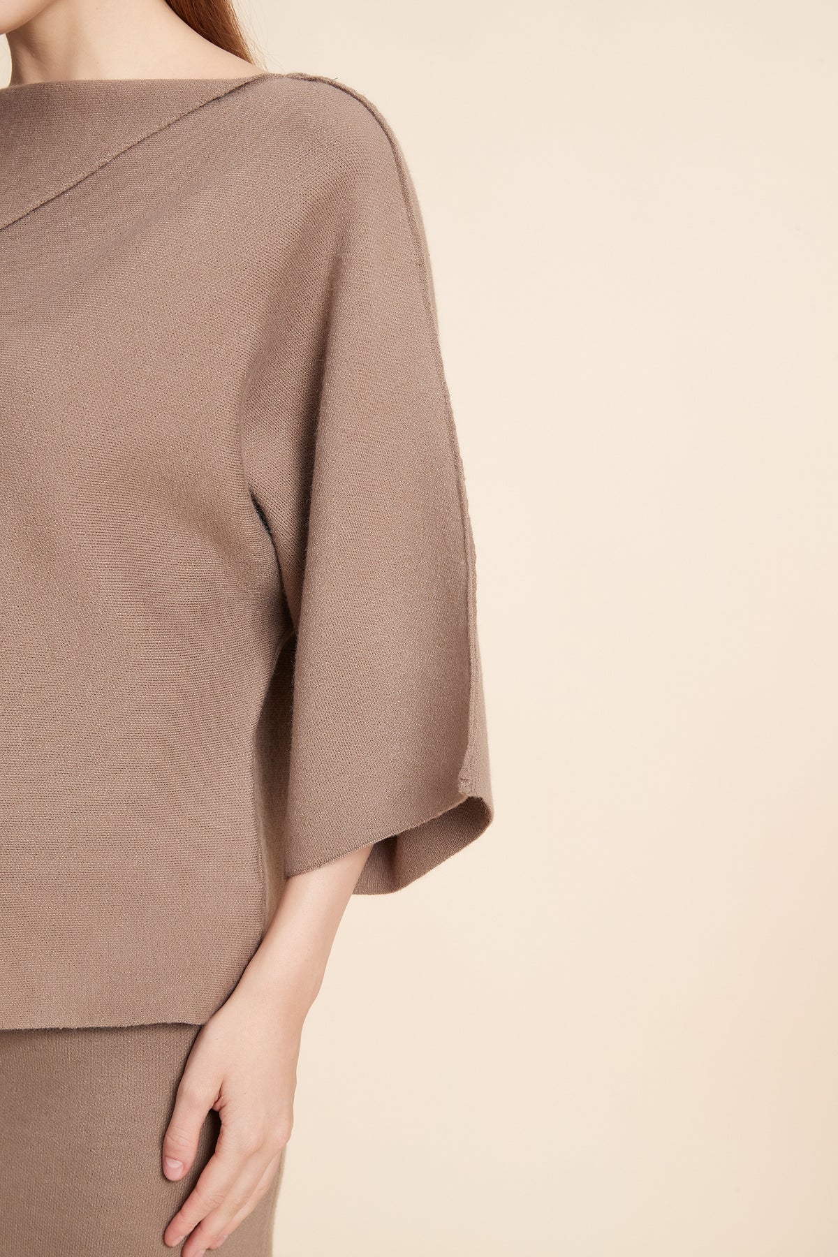 Plain 3/4 Sleeve Top