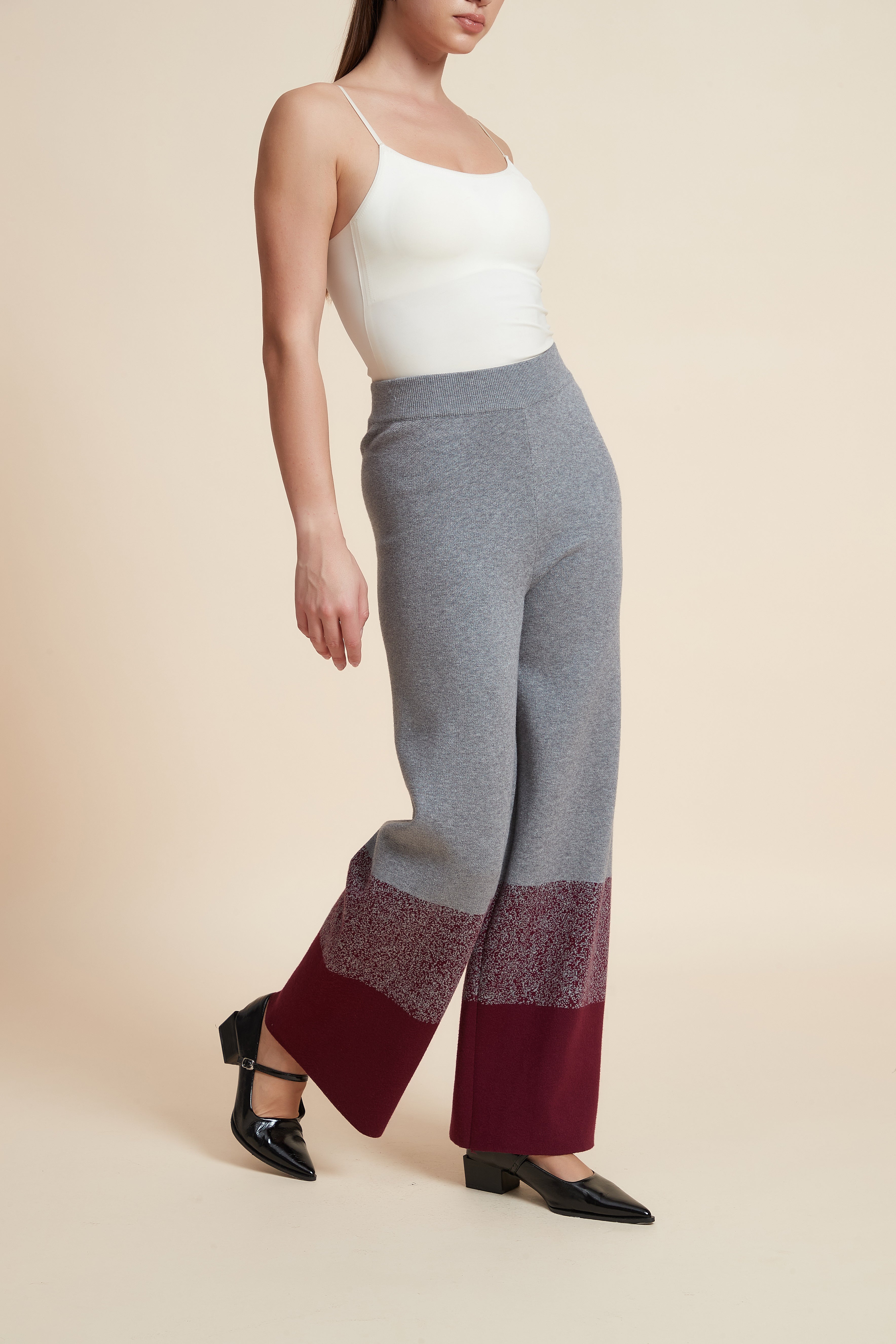 بنطلون طويل سادة ألوان