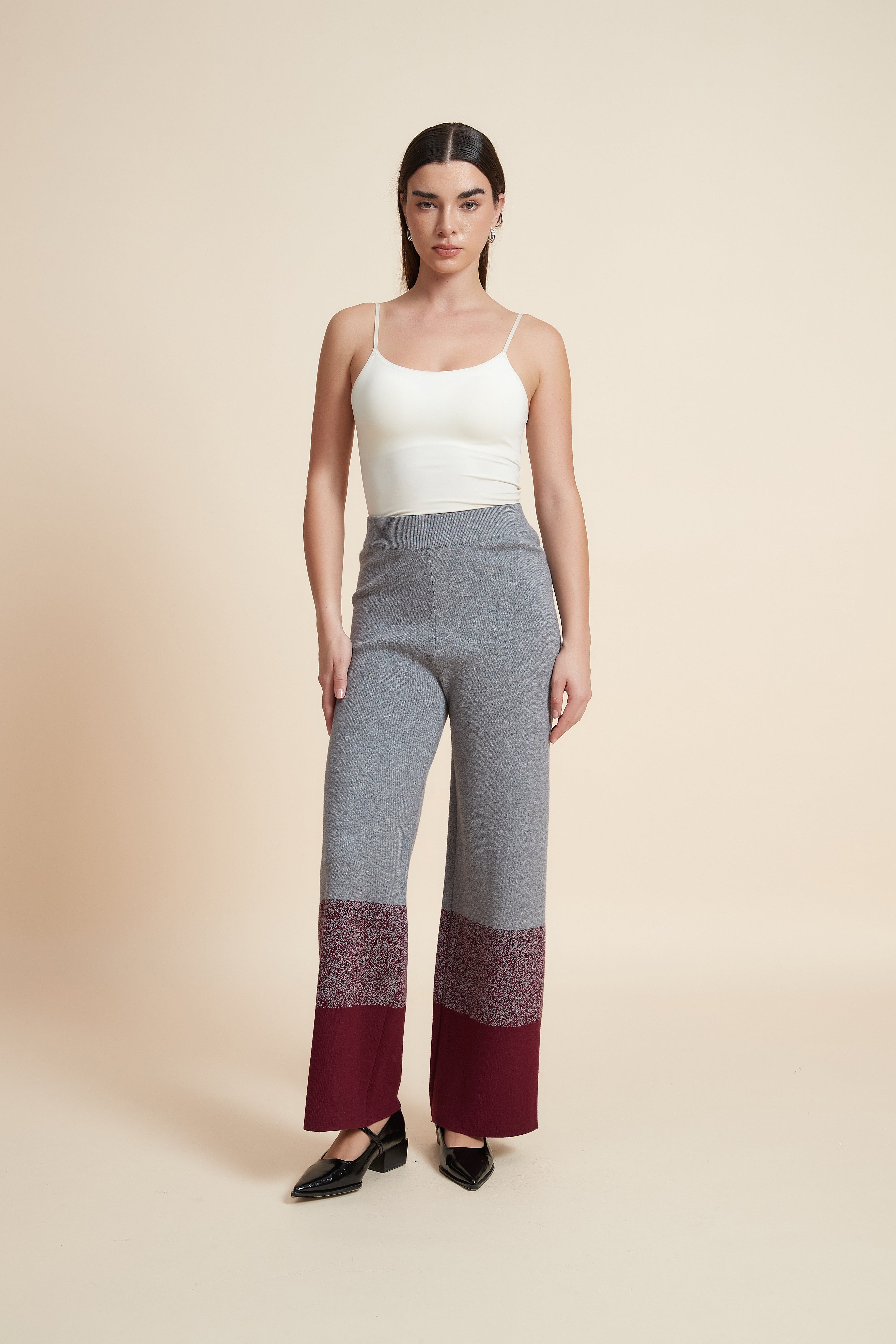 بنطلون طويل سادة ألوان