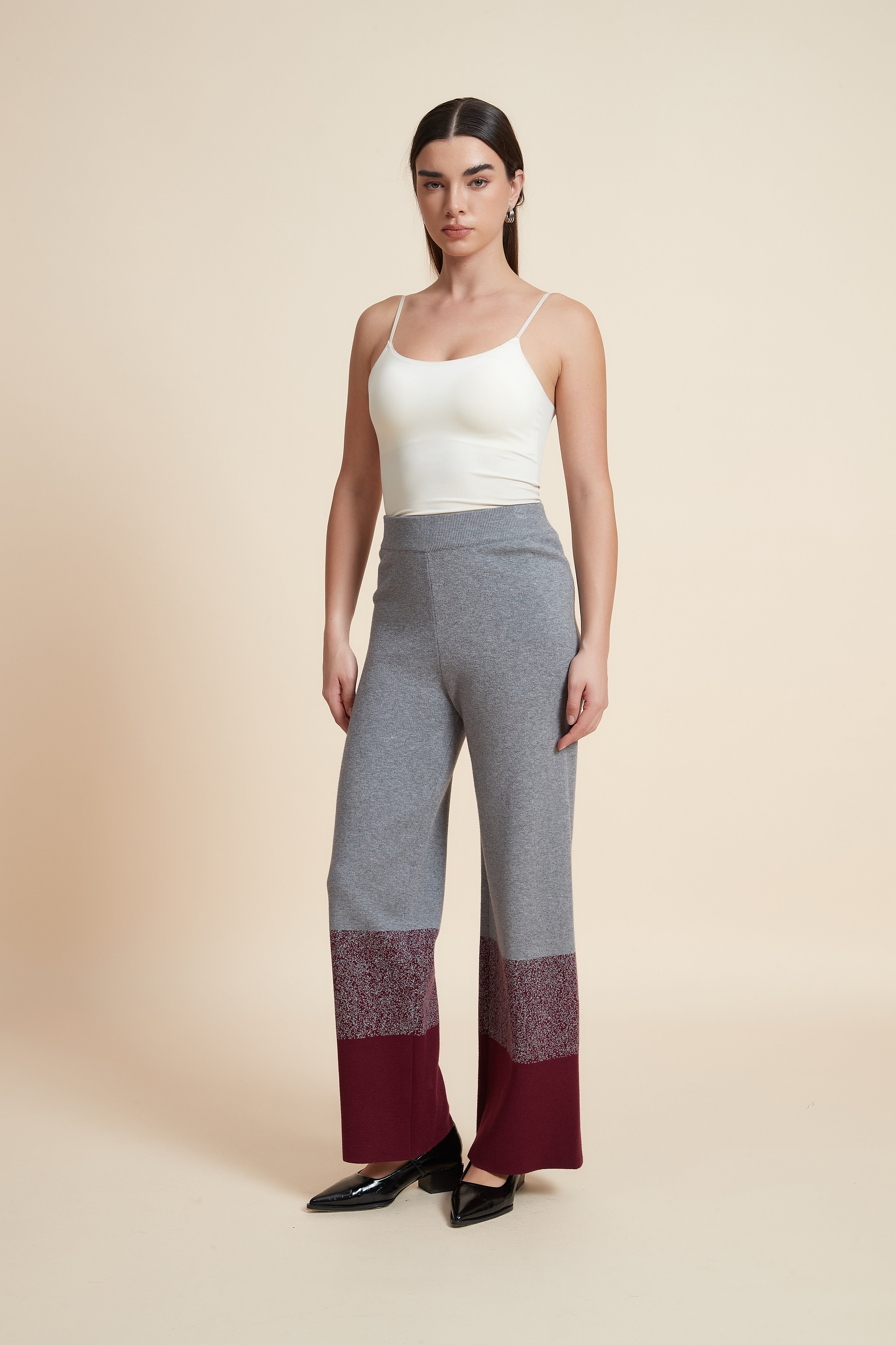 بنطلون طويل سادة ألوان